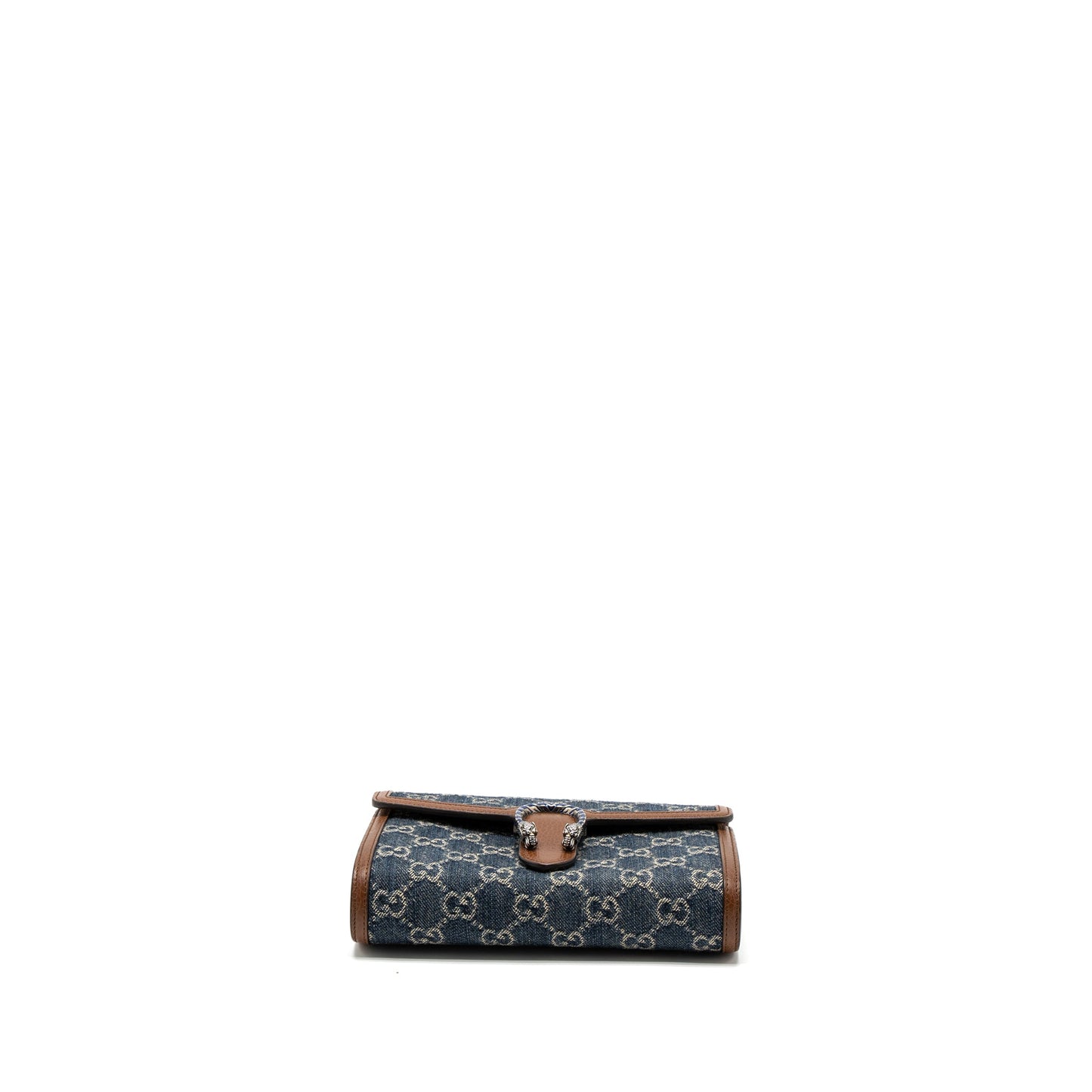 Gucci Dionysus Chain Wallet Supreme Denim/Leather Multicolour Hardware