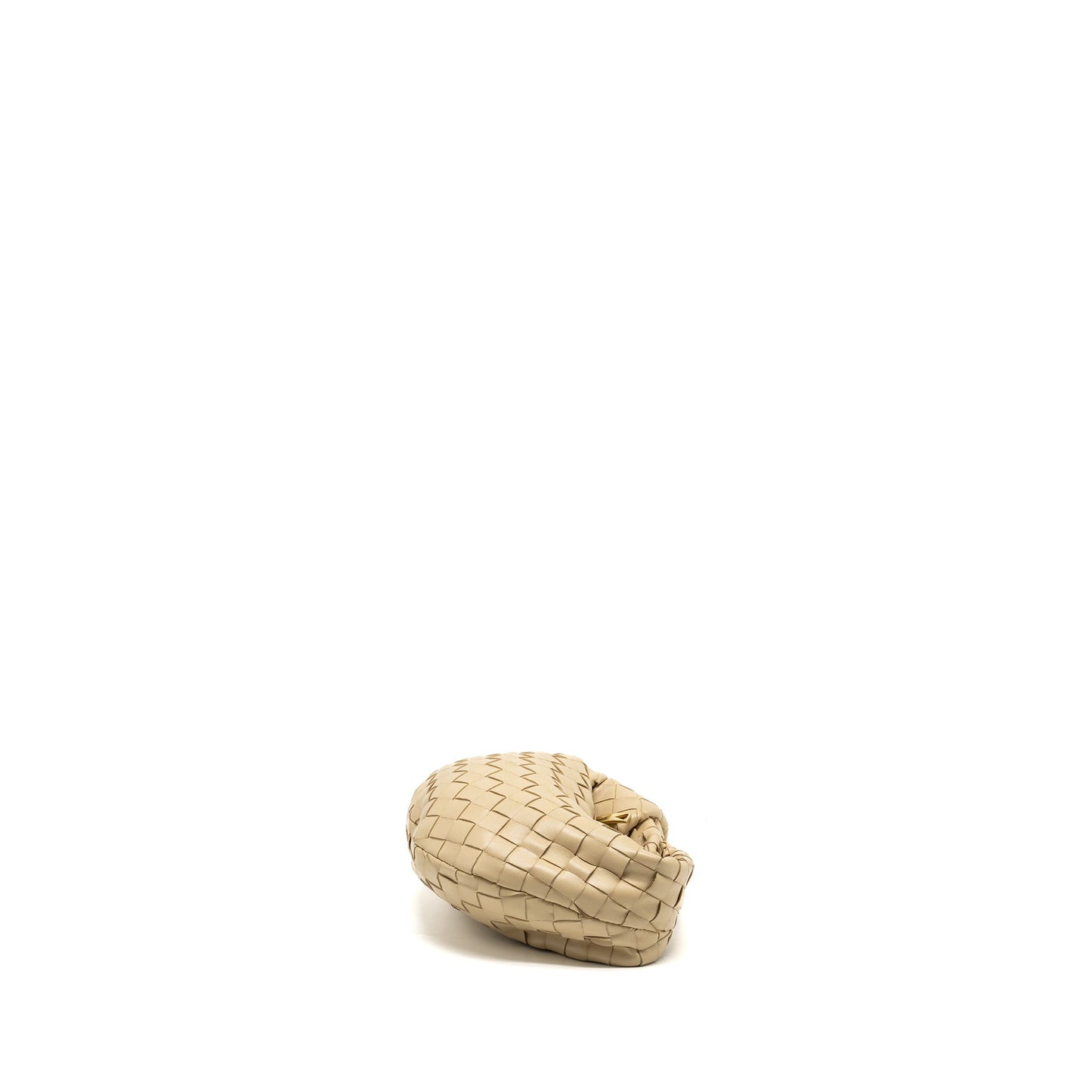 Bottega Veneta Mini Jodie Lambskin Beige