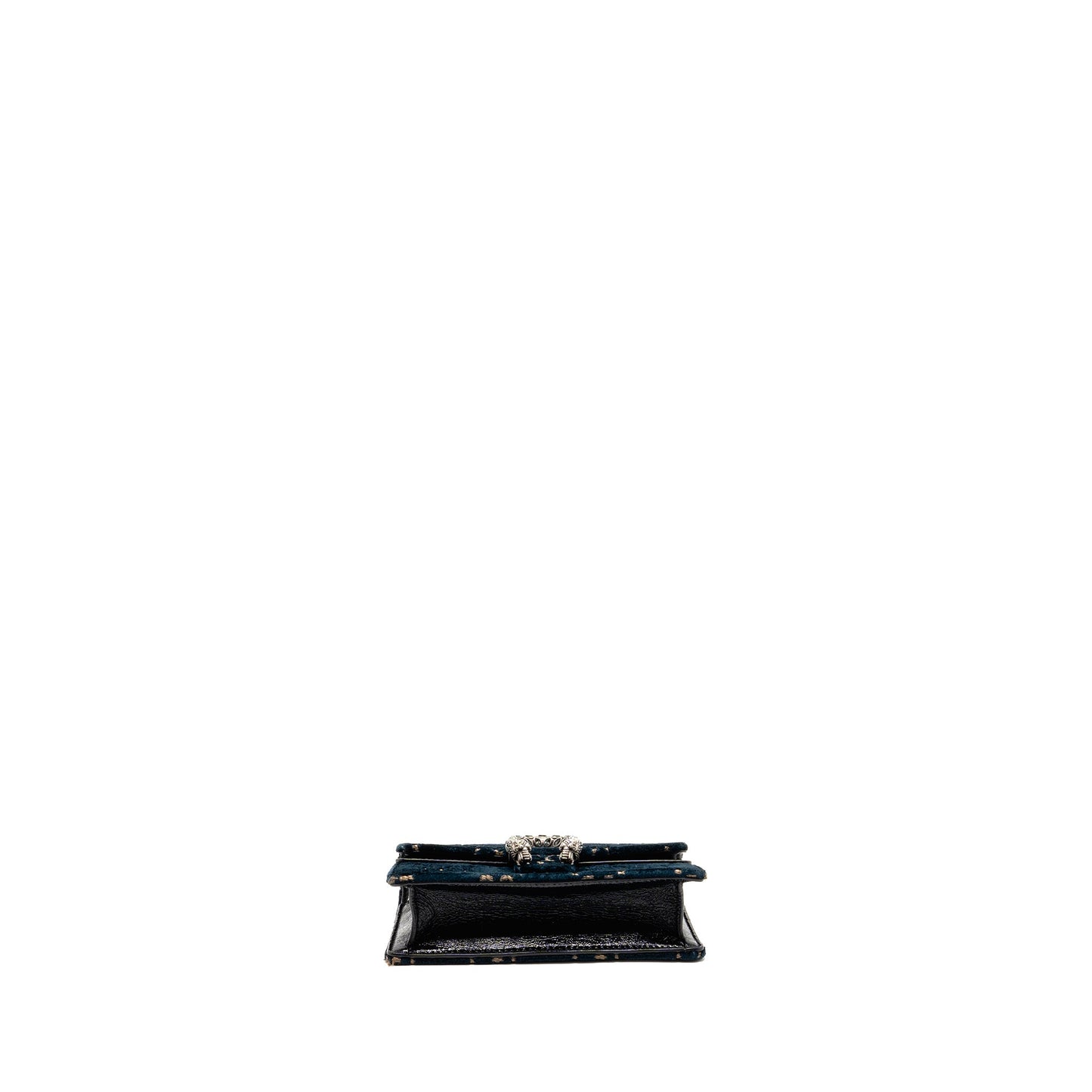 Gucci Dionysus Super Mini Purse Velvet Dark Blue