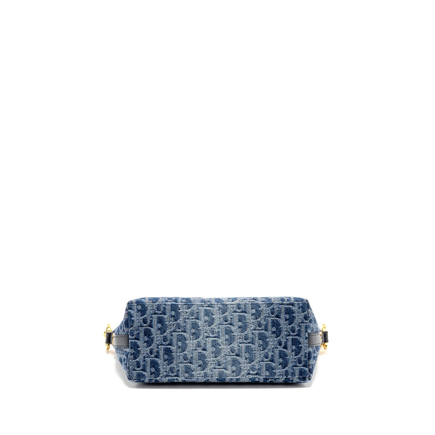 Dior DiorStar Oblique Hobo Purse Denim Blue