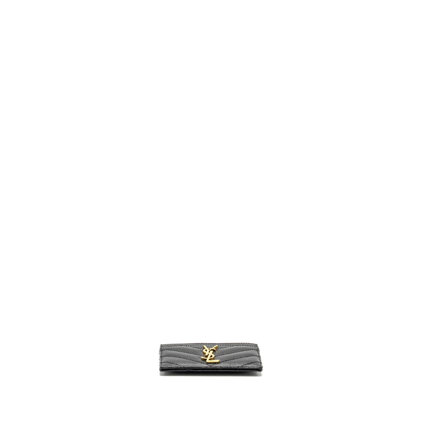 Saint Laurent Card Case calfskin black