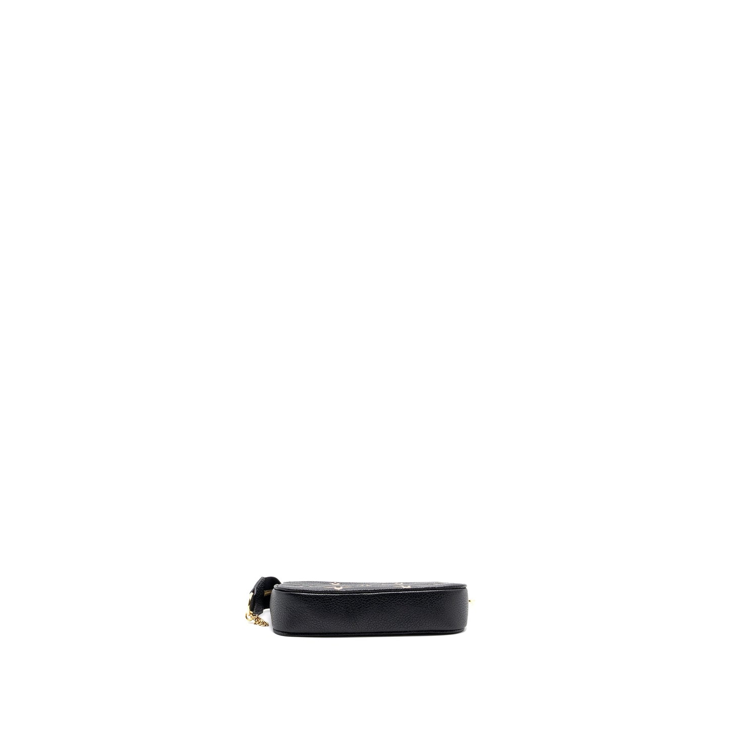 Louis Vuitton Mini Pochette Accessories Monogram Empreinte Black/ Beige