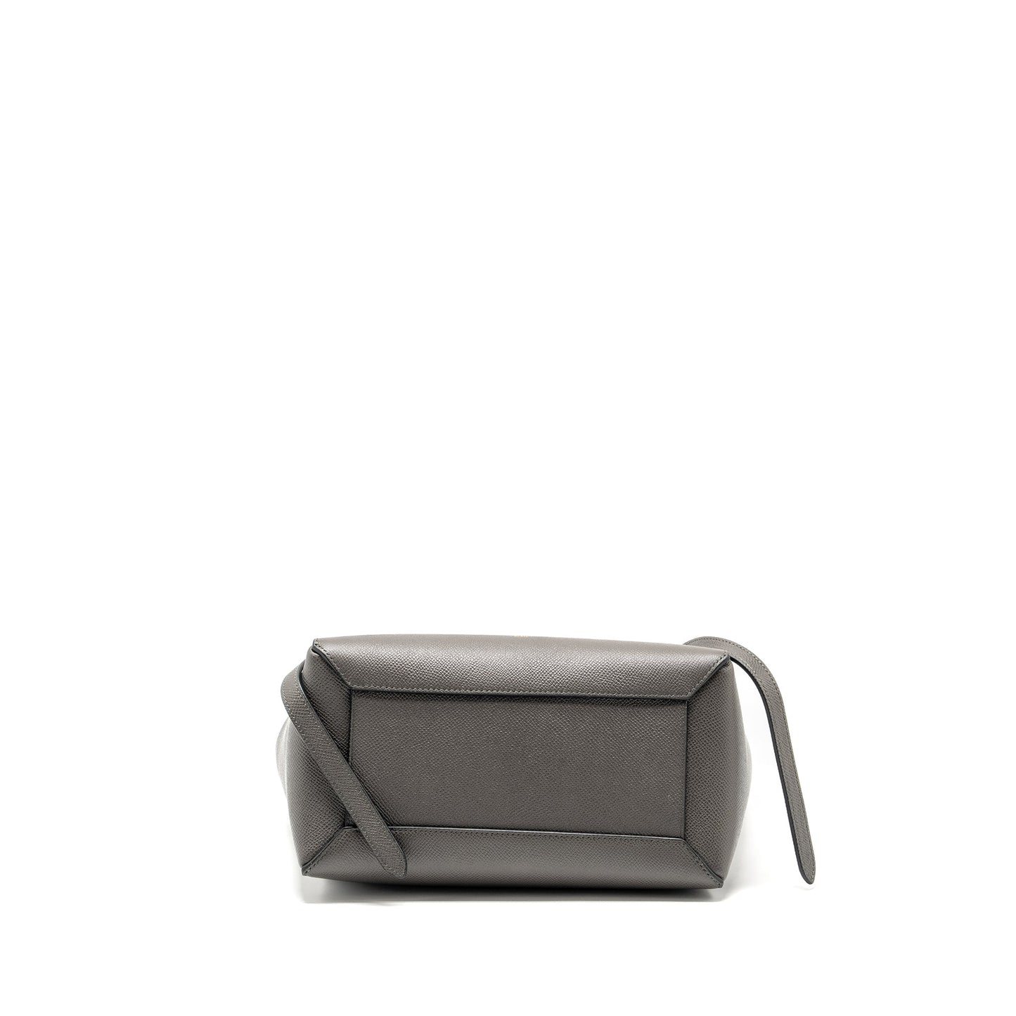 Celine Mini Belt Purse Grained Calfskin Grey