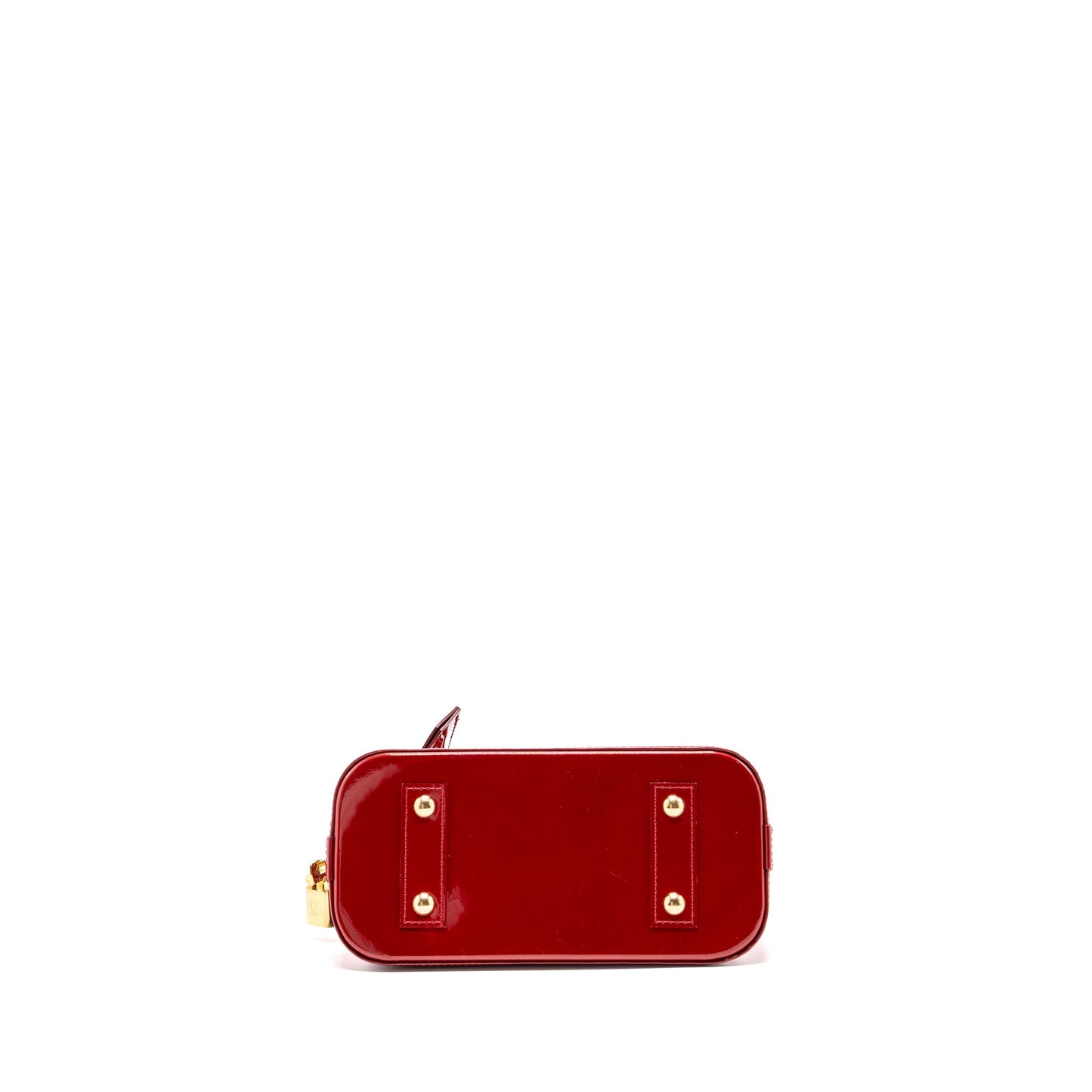 Louis Vuitton Alma Patent Red