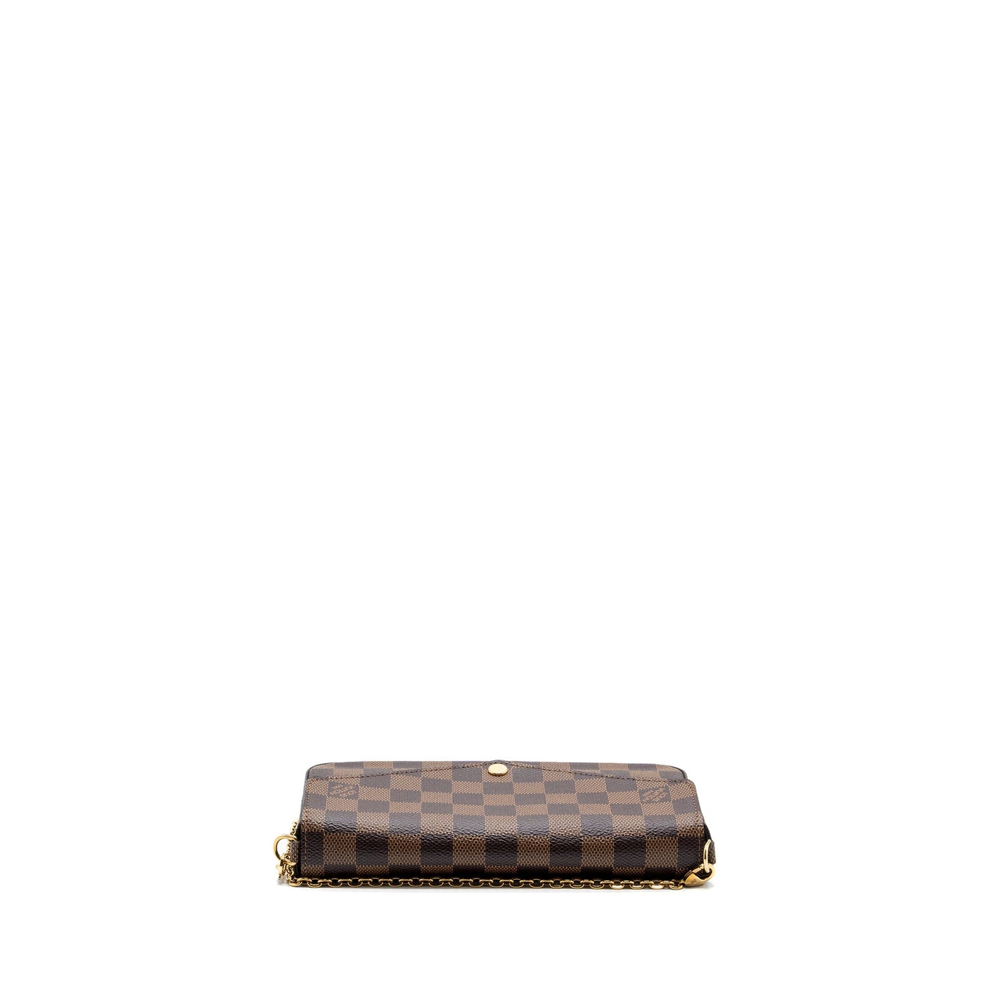 Louis Vuitton Felicie pochette Damier Ebene canvas