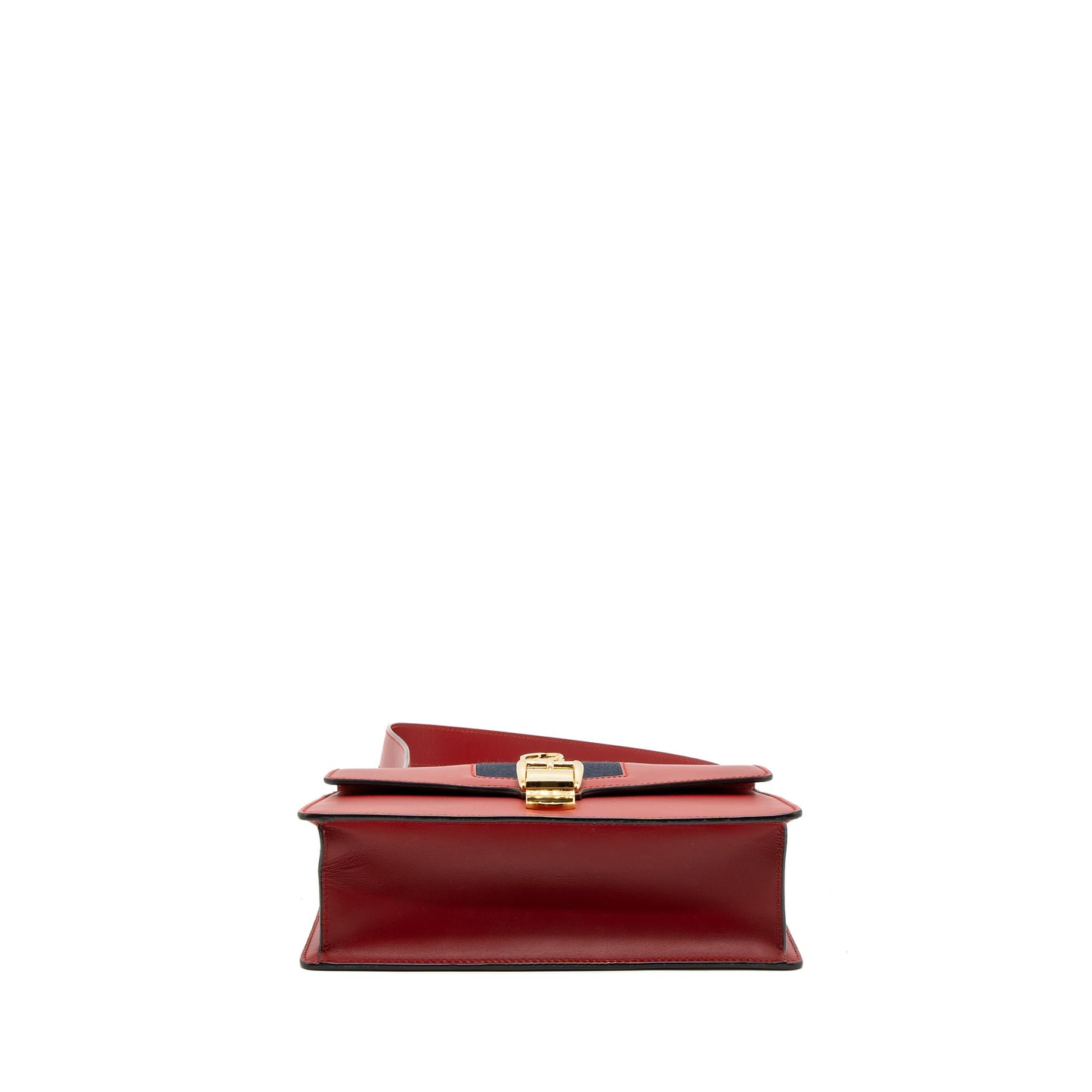 Gucci Small Sylvie Purse Calfskin Red