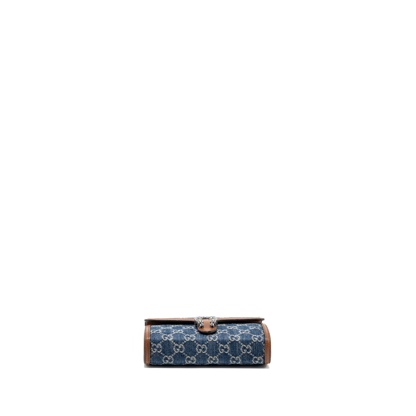 Gucci Dionysus Chain Wallet Purse Supreme Denim/Leather Multicolour Hardware