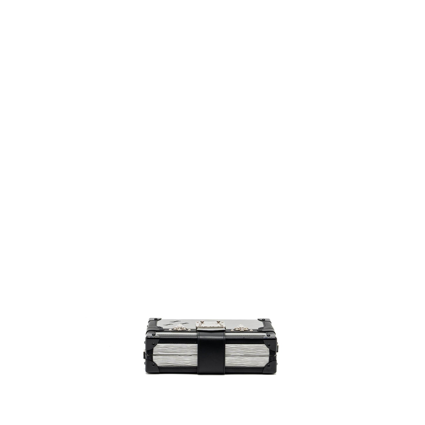 Louis Vuitton Petite Malle White/Black