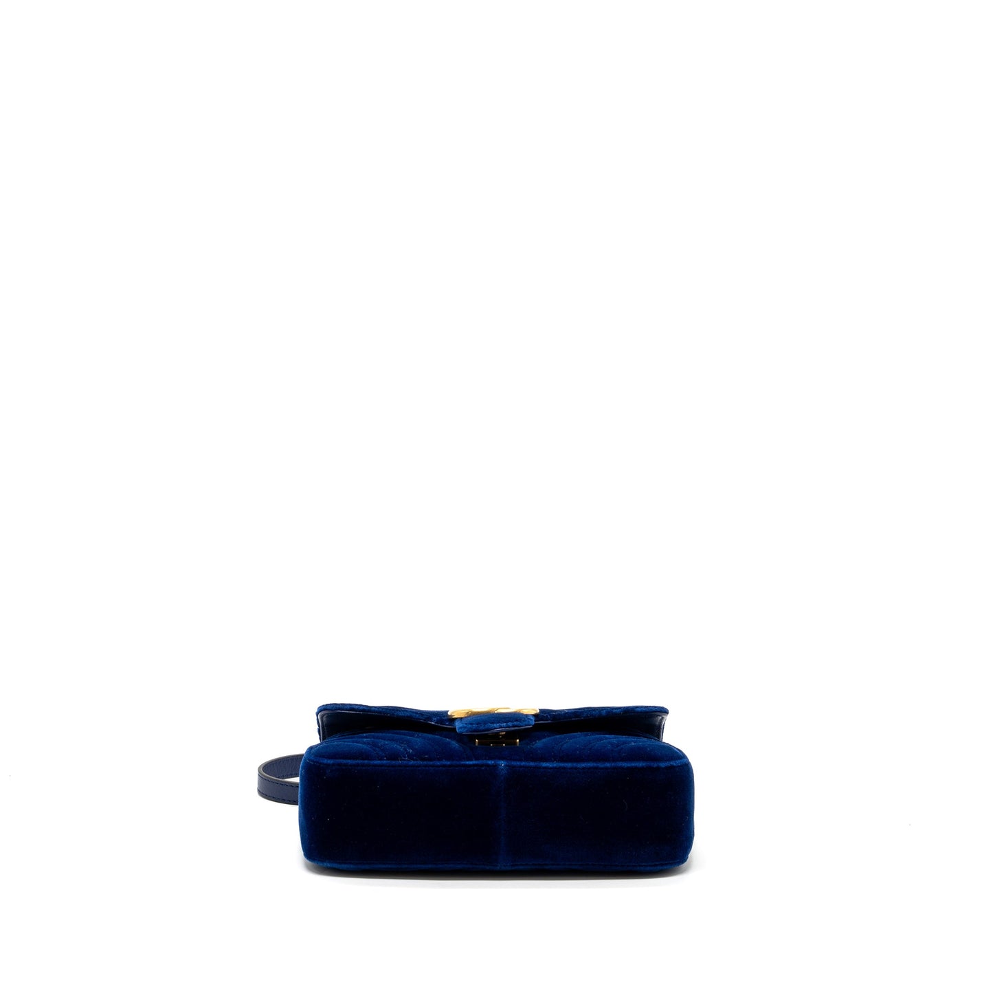 Gucci mini marmont Purse velvet blue