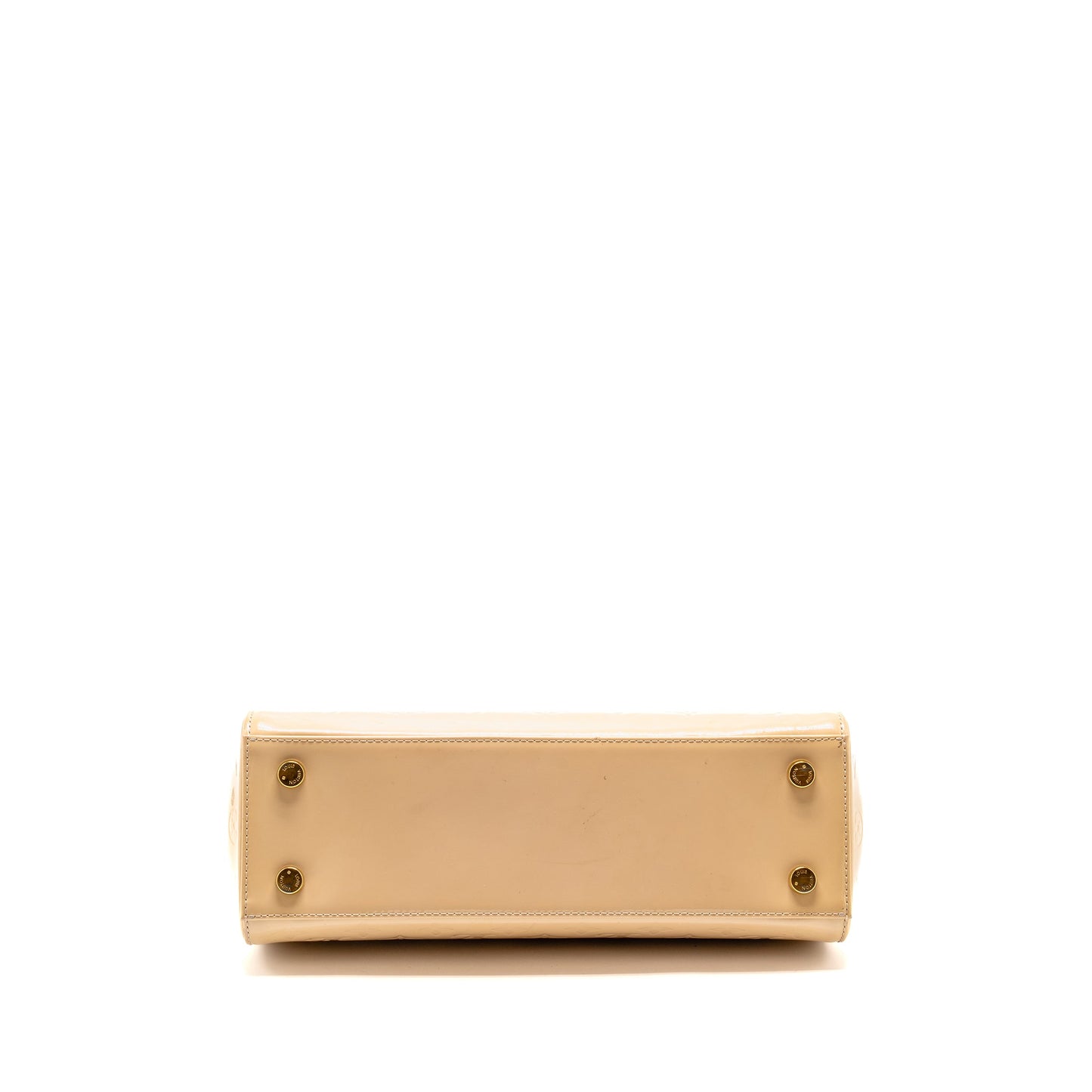 Louis Vuitton Vernis Brea Patent Monogram Beige