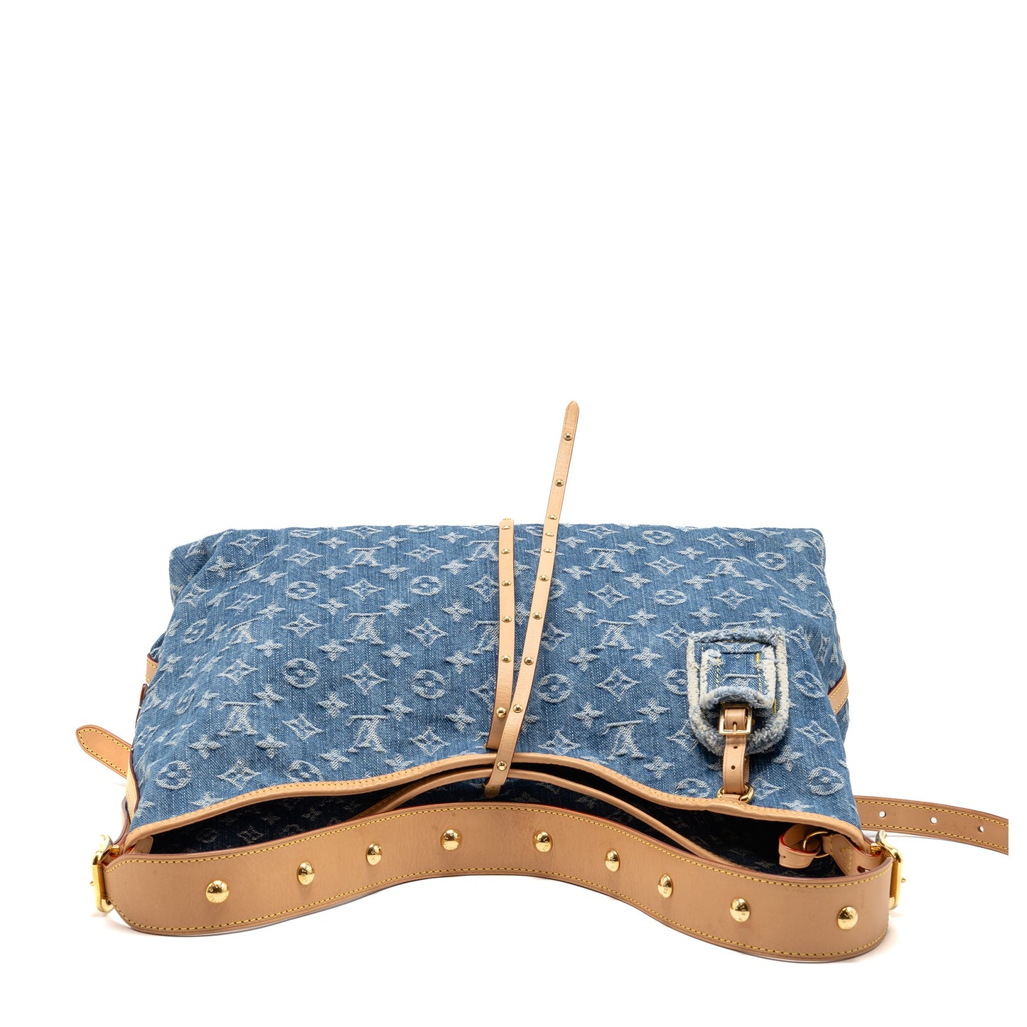 Louis Vuitton Carryall Monogram Denim Blue