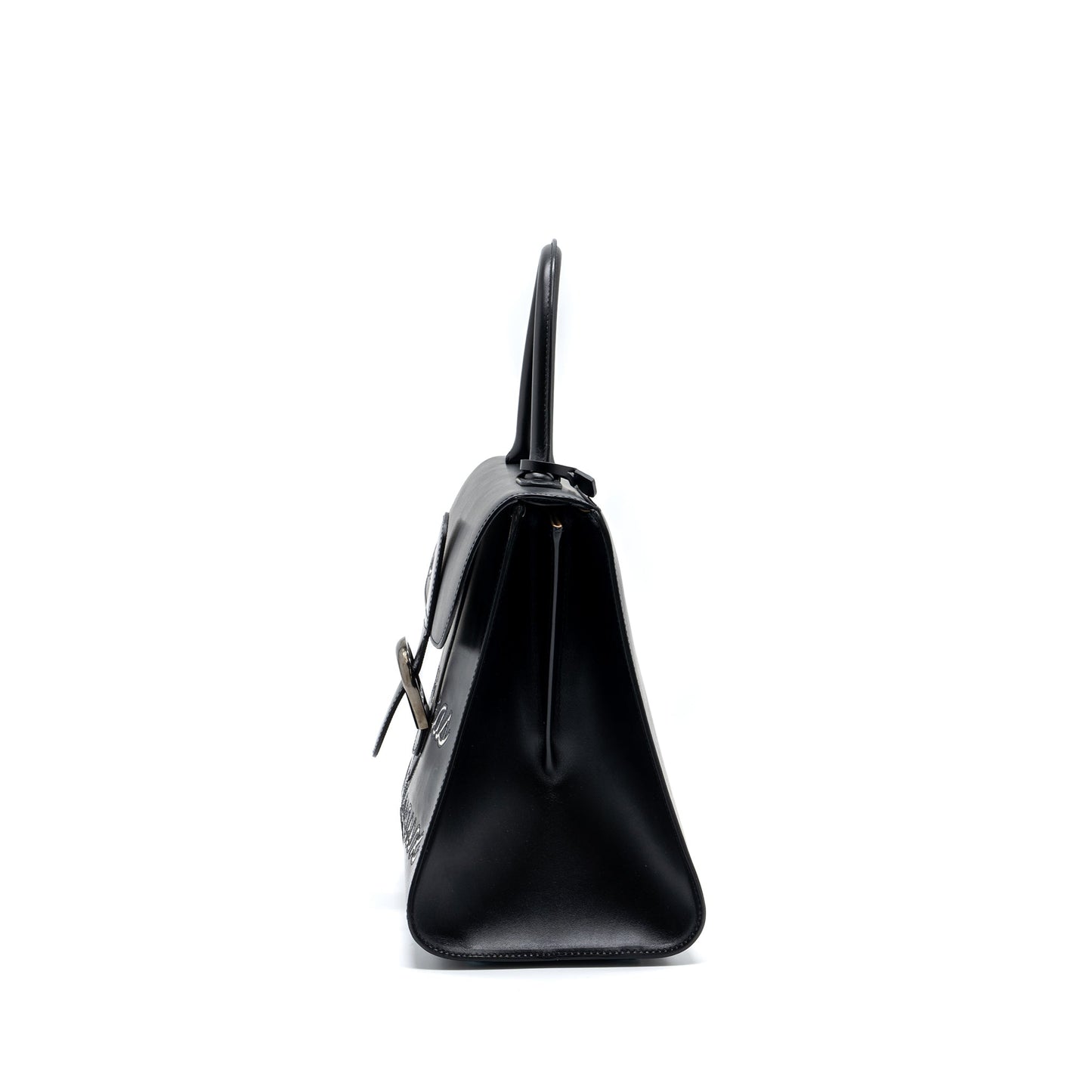 Delvaux LâHumour Brilliant Nâ DELVAUX Purse Box Calfskin Black