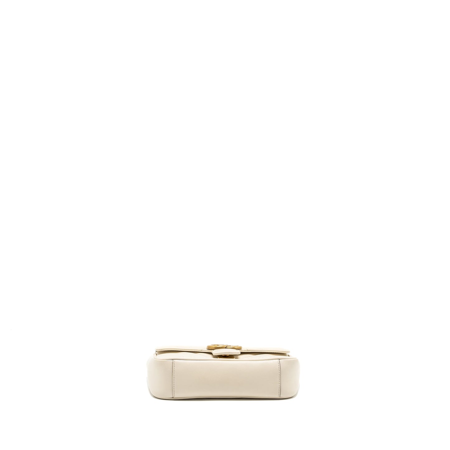Gucci Mini Marmont Purse calfskin white