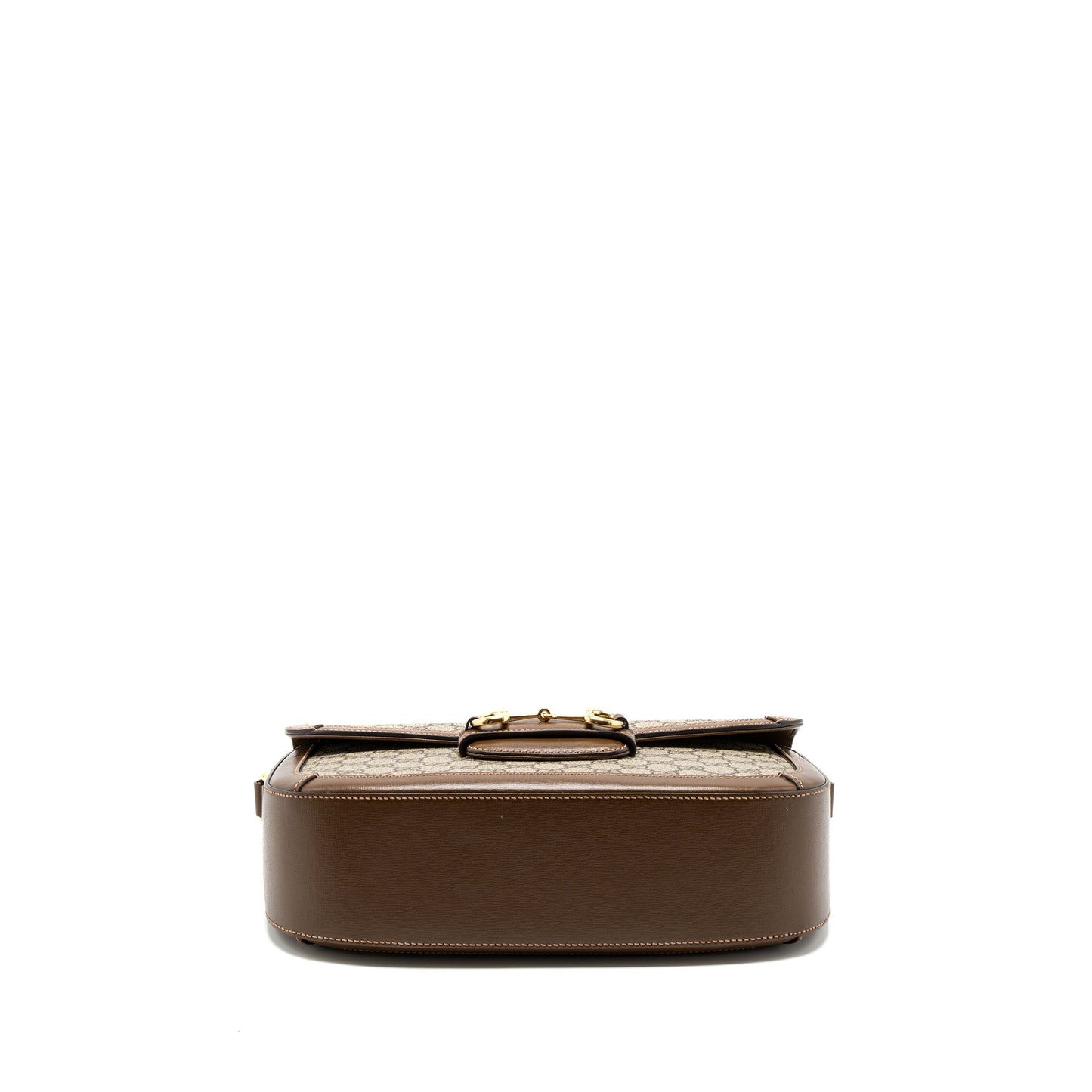 Gucci Horsebit 1955 Mini Purse Supreme Canvas Beige/Ebony