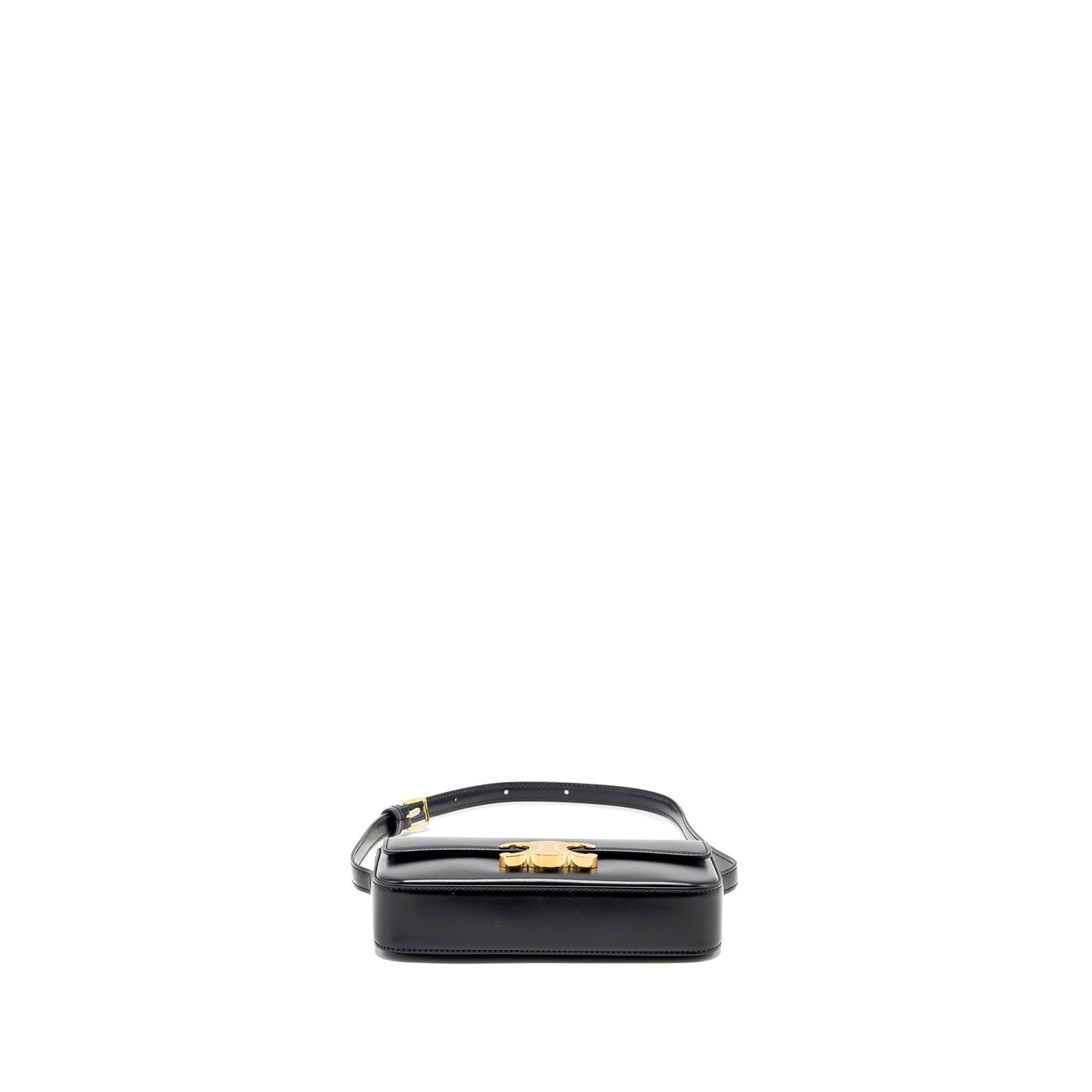 Celine triomphe Mini Purse calfskin black