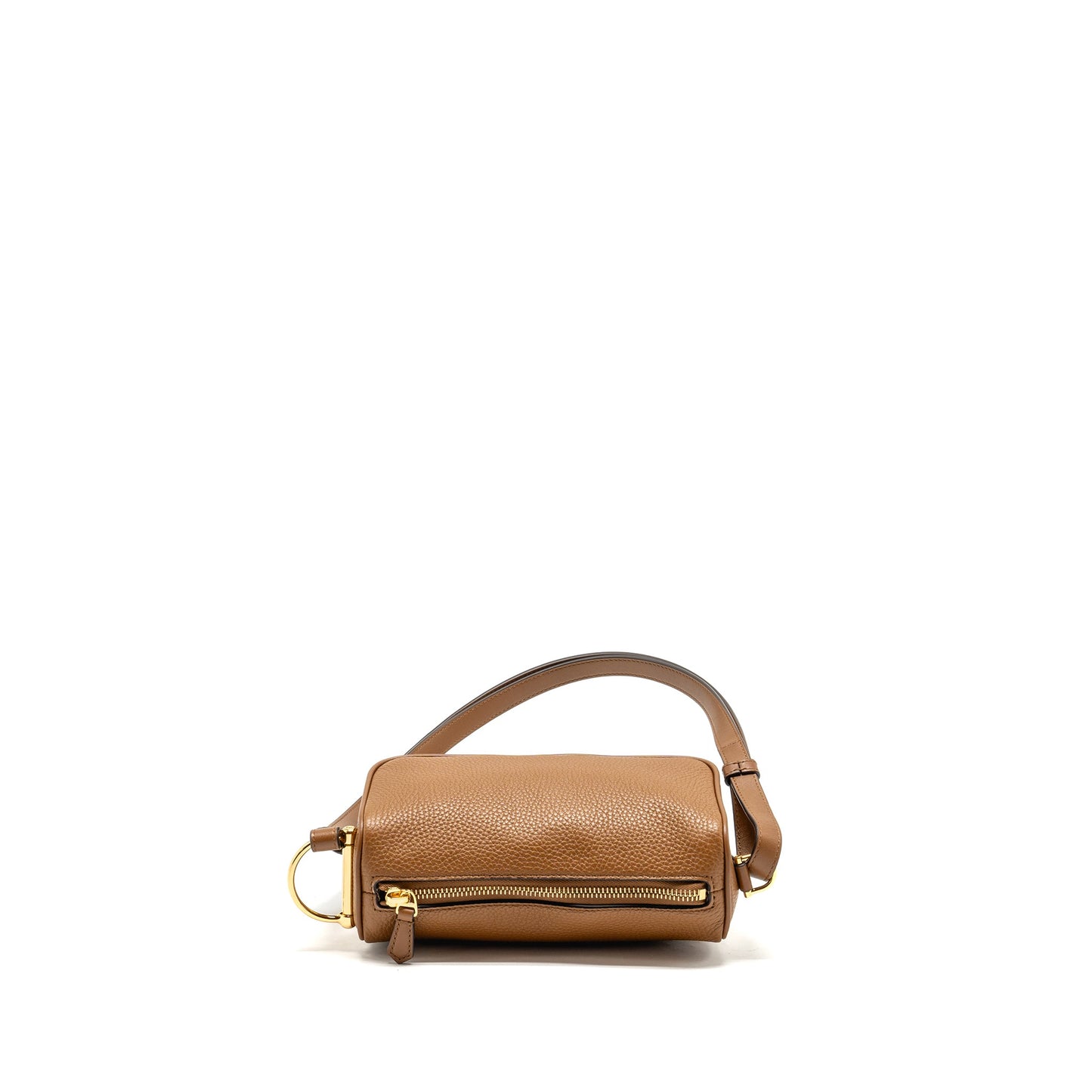 Gucci Half Horsebit Mini Purse calfskin brown