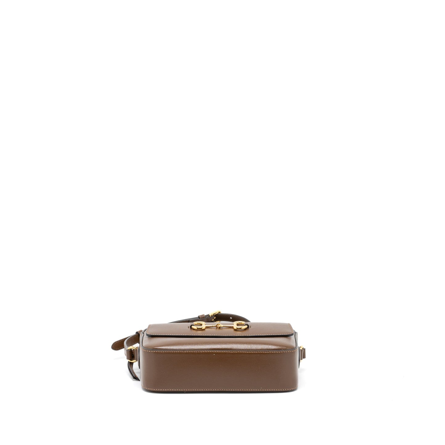Gucci Horsebit Mini Purse Calfskin Brown