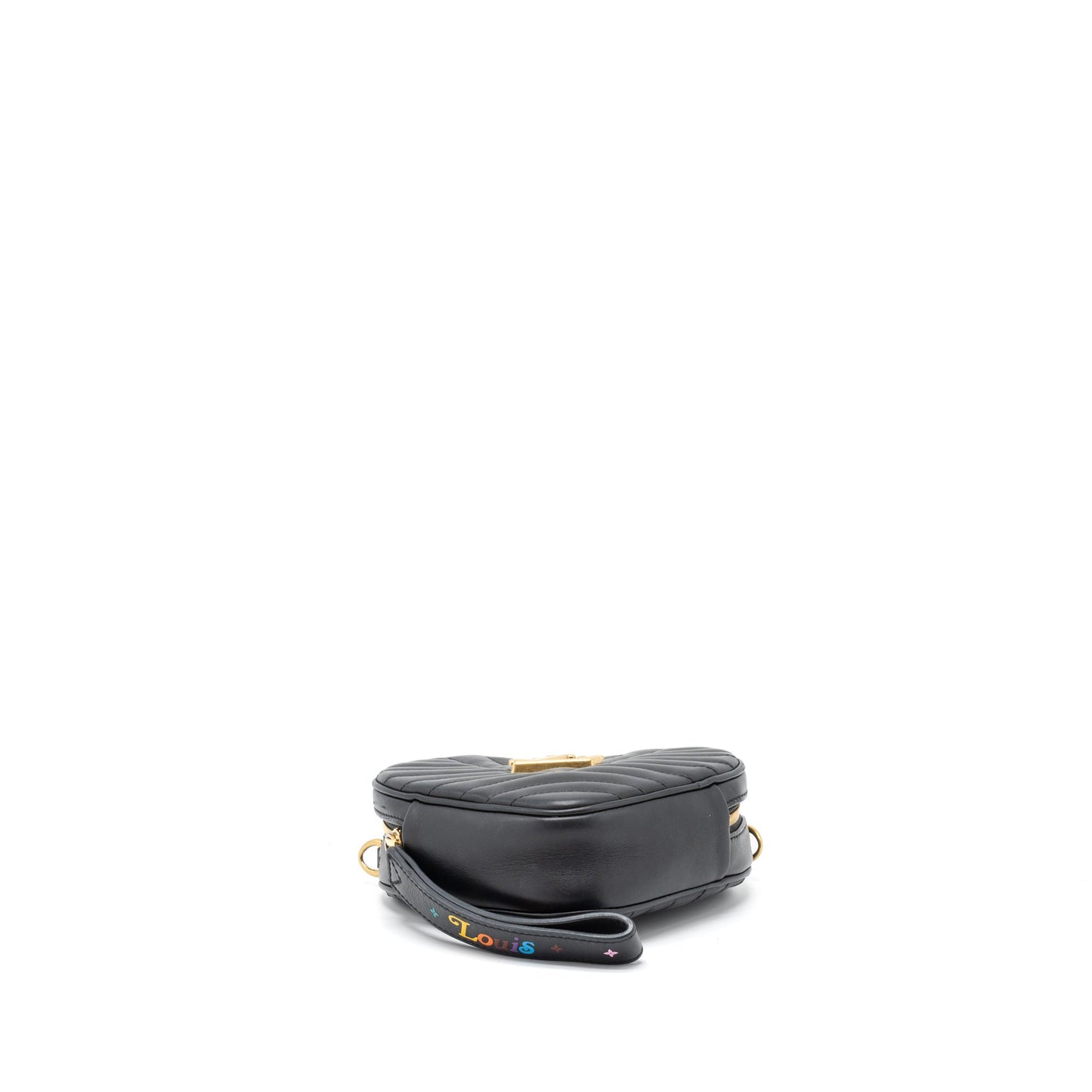 Louis Vuitton Coeur New Wave Heart Purse Calfskin Black
