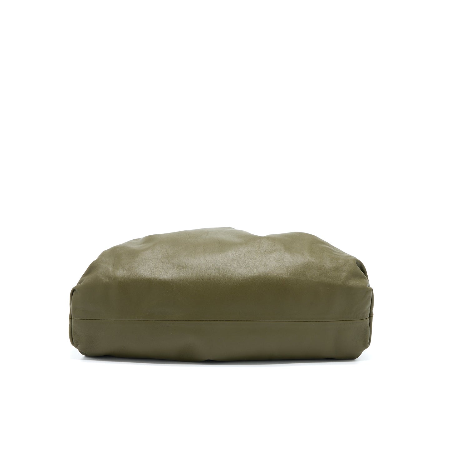 Bottega Veneta Clutch Calfskin Dark Green