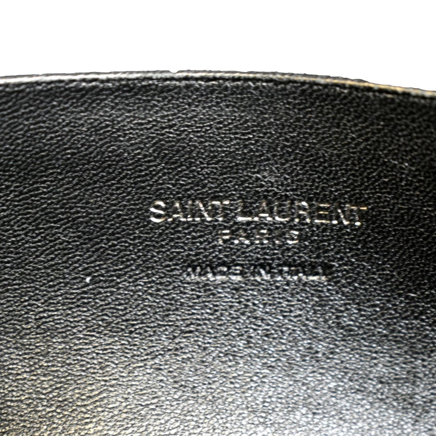 YVES SAINT LAURENT Small Lou Leather Camera Crossbody Bag Black