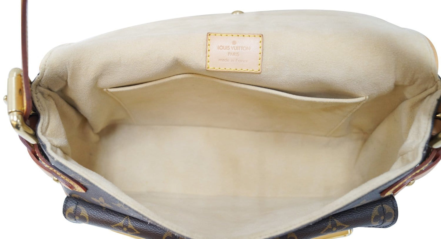 LOUIS VUITTON Monogram Canvas Hudson PM Shoulder Bag
