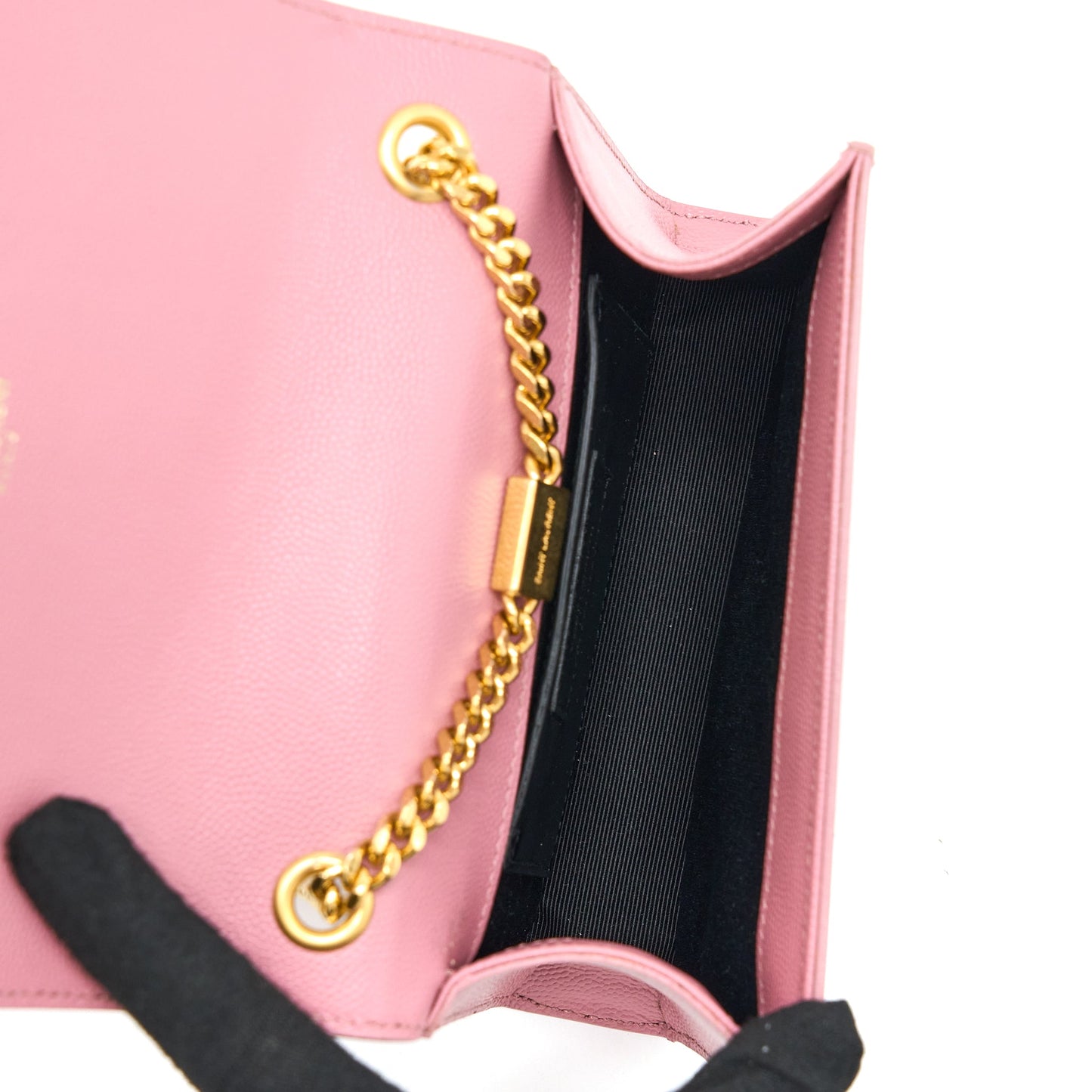 Saint Laurent Mini Kate Purse Grained Calfskin Pink
