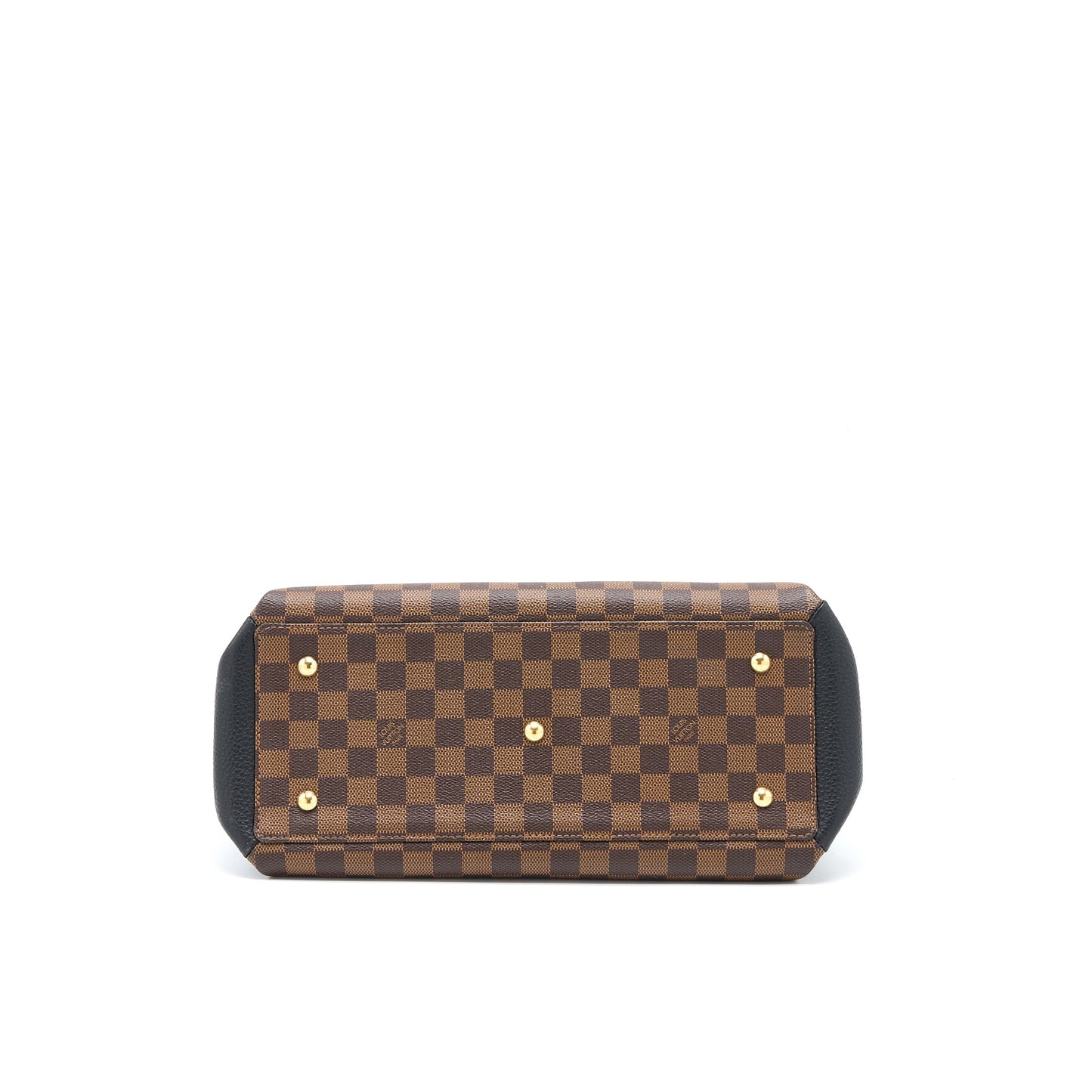 Louis Vuitton Normandy Tote Purse Damier Ebene Canvas