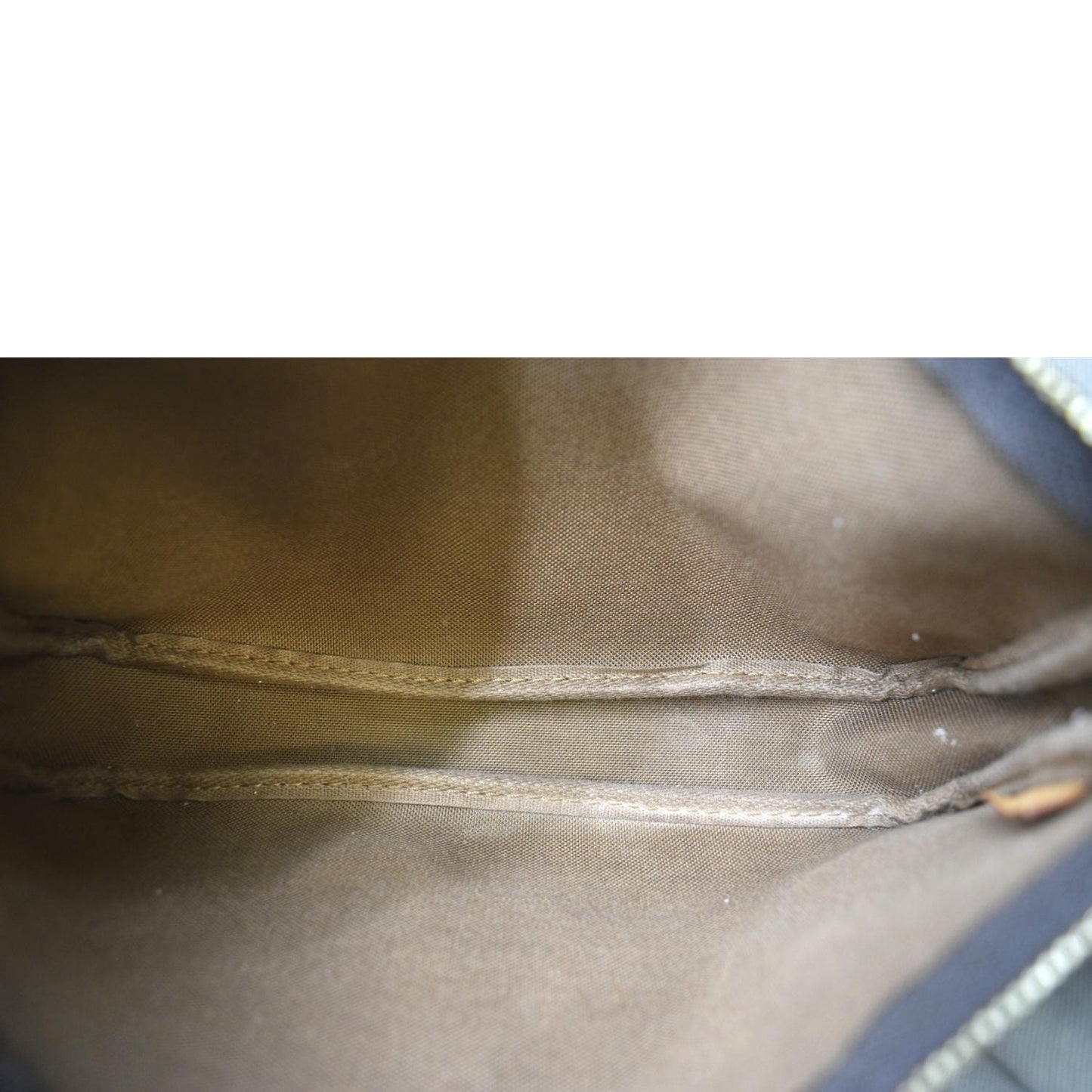 LOUIS VUITTON Pochette Accessoires Monogram Canvas Pouch Bag Brown
