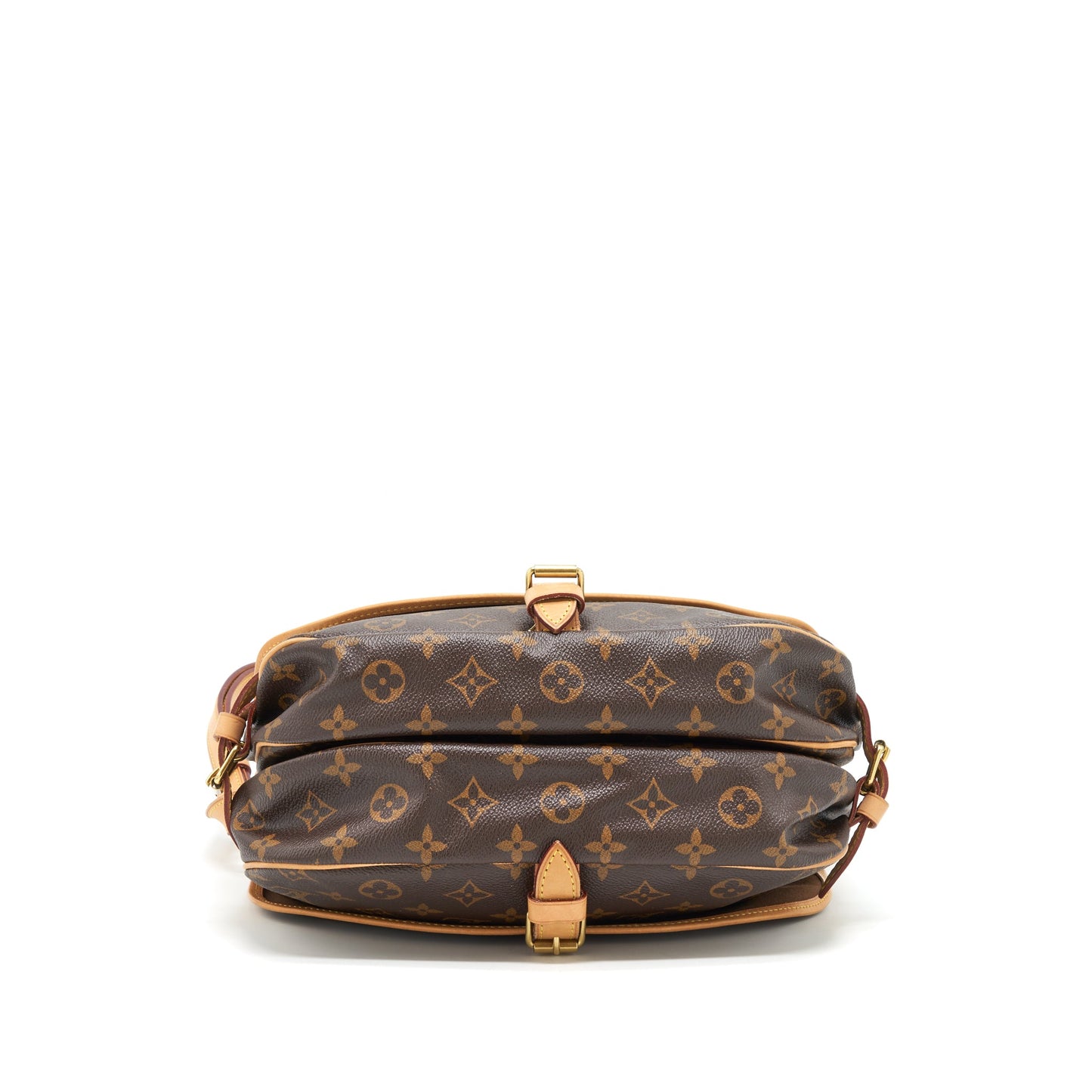 Louis Vuitton Vintage Double Side Crossbody Purse Monogram Canvas