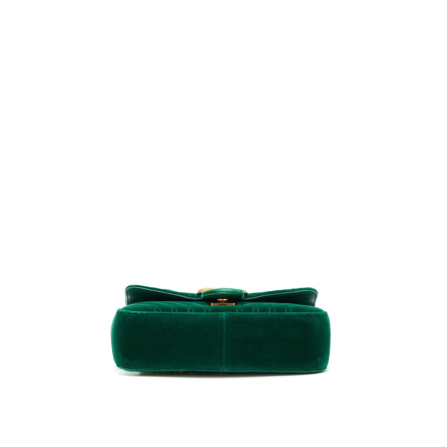 Gucci mini marmont Purse Velvet Green