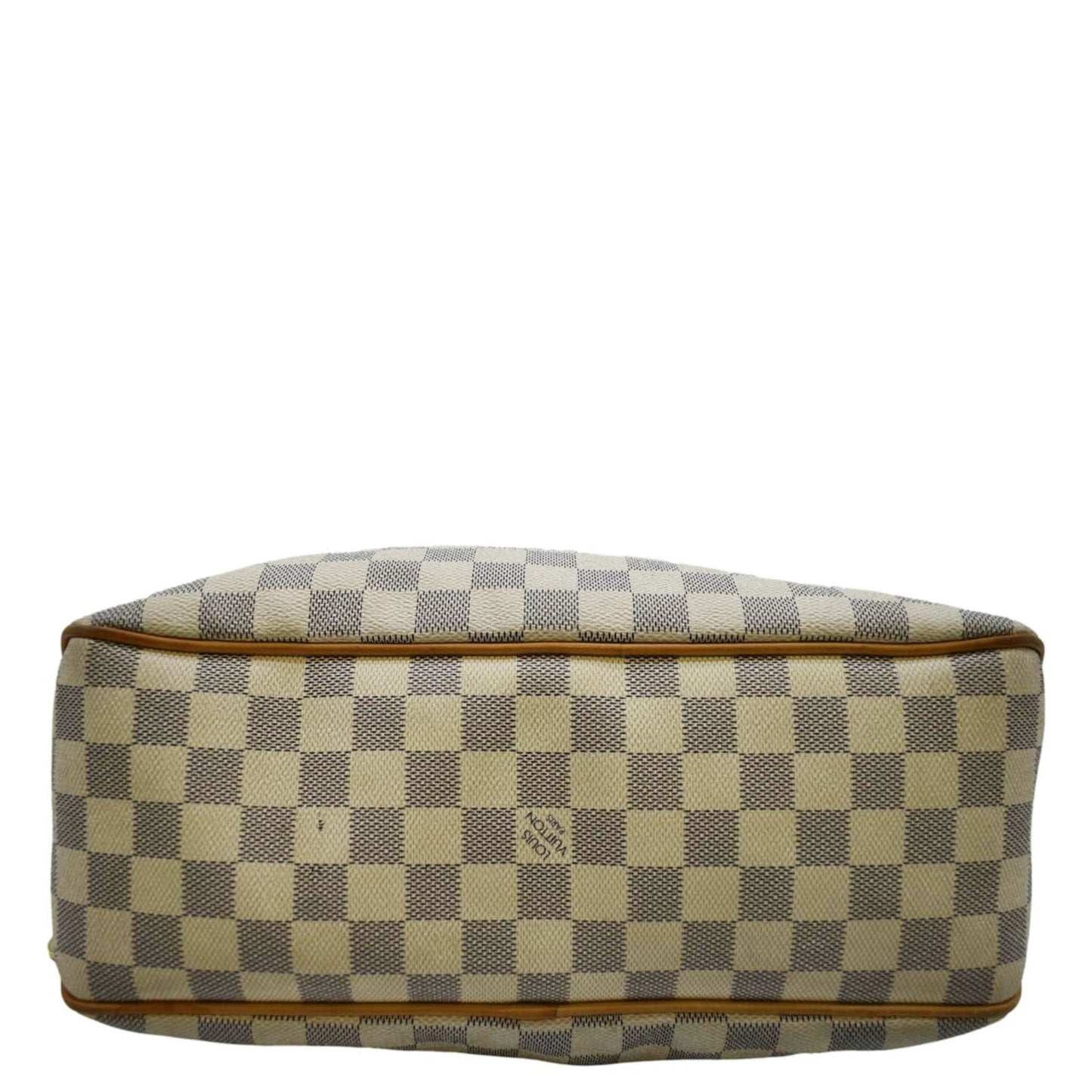 LOUIS VUITTON Delightful PM Damier Azur Hobo Bag White
