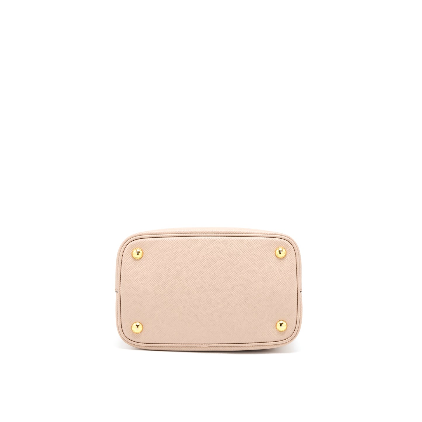Prada Saffiano Panier Purse Cipria/ Nero
