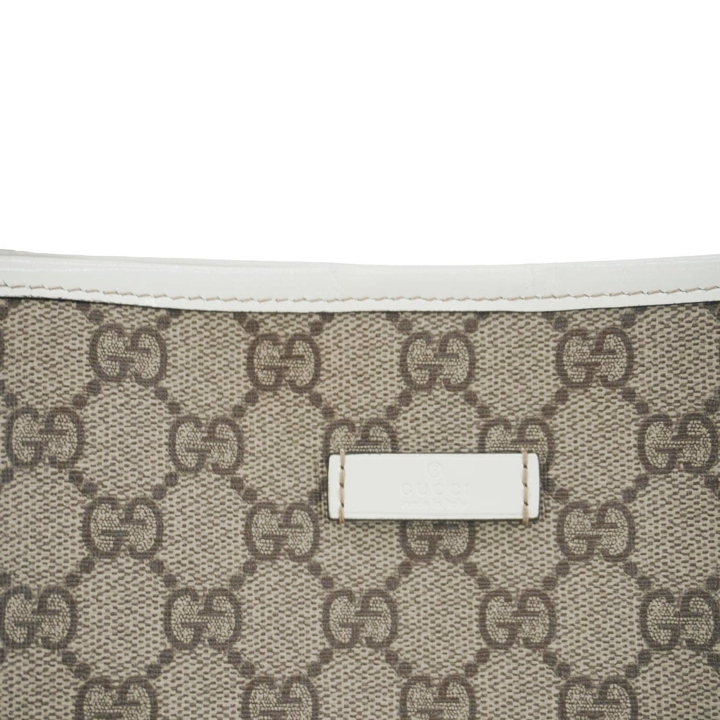 GUCCI Joy Medium GG Supreme Canvas Tote Bag Beige 197953