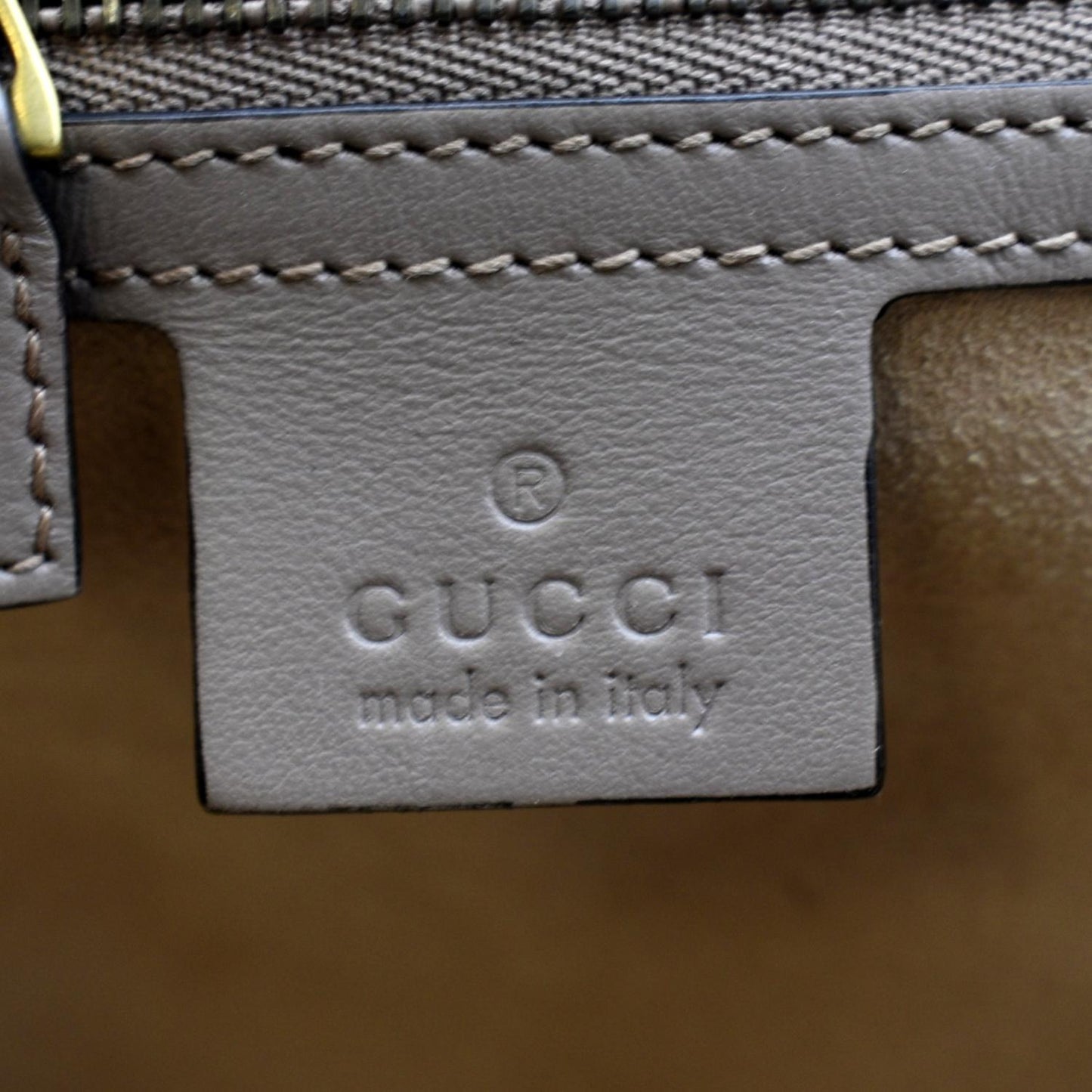 GUCCI Large GG Marmont Calfskin Matelasse Leather Shoulder Bag Nude 498090