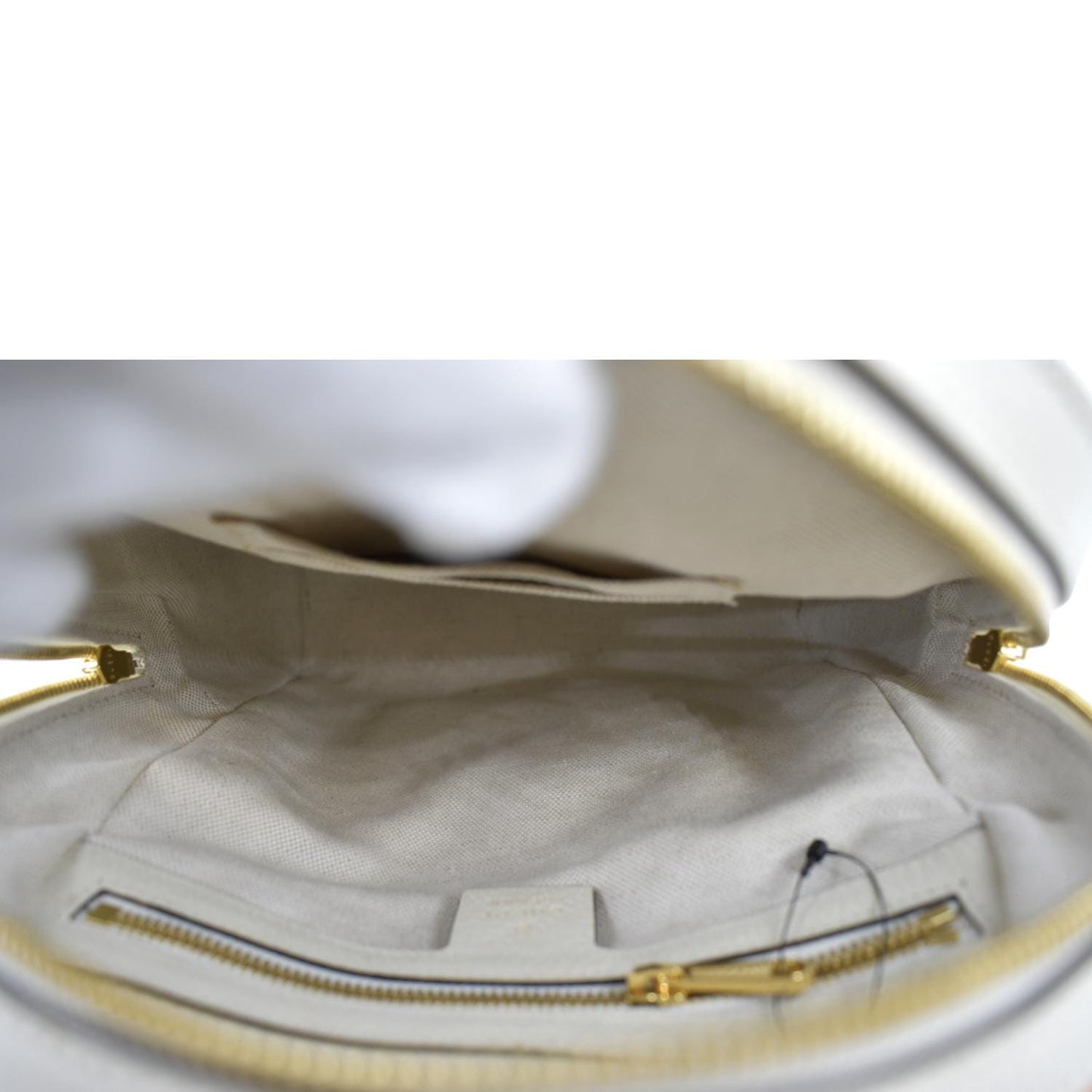 GUCCI Ophidia GG Flora Small Supreme Canvas Backpack Bag Beige 547965