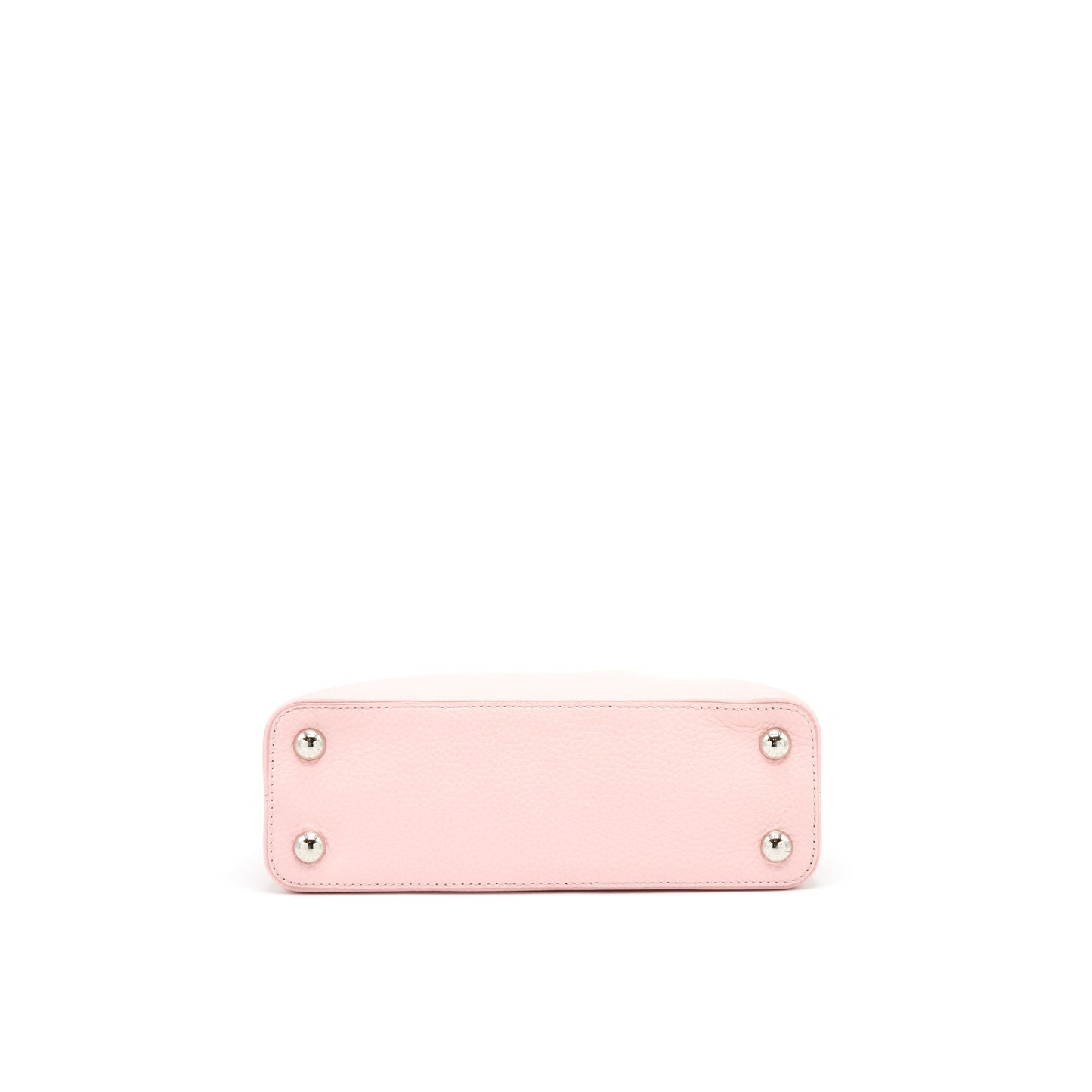 Louis Vuitton Capucines in Pink with Red Floral pattern