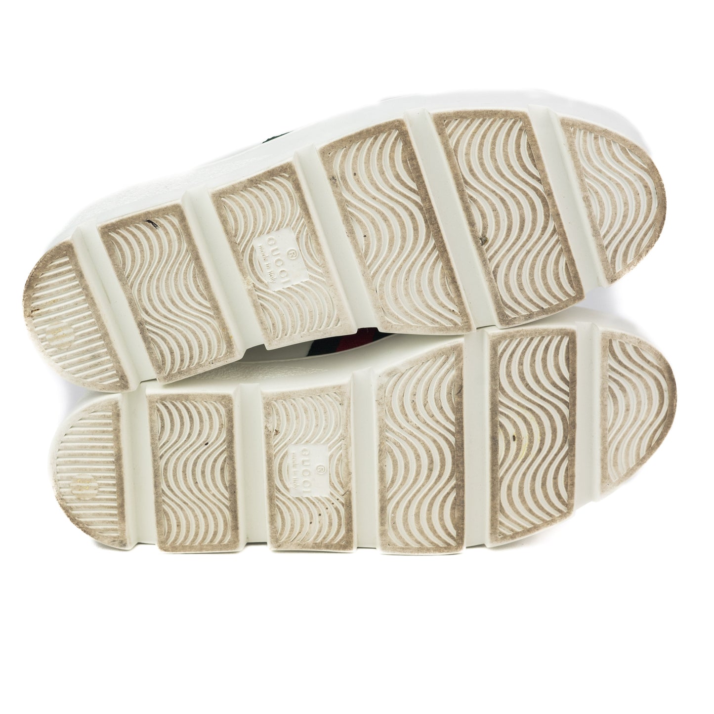 Gucci Ace Embroided Platform Sneakers