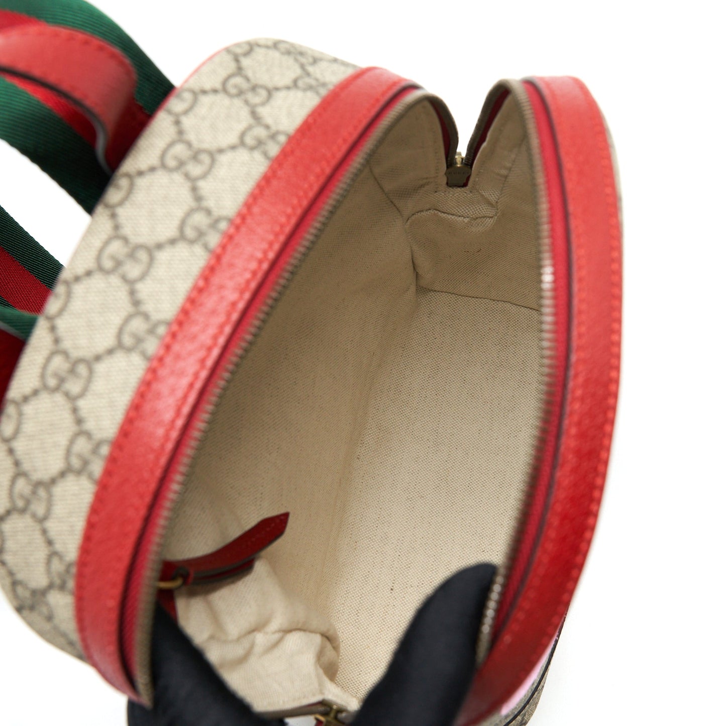 Gucci Cat Print Supreme Backpack Pink/Red/Multicolour