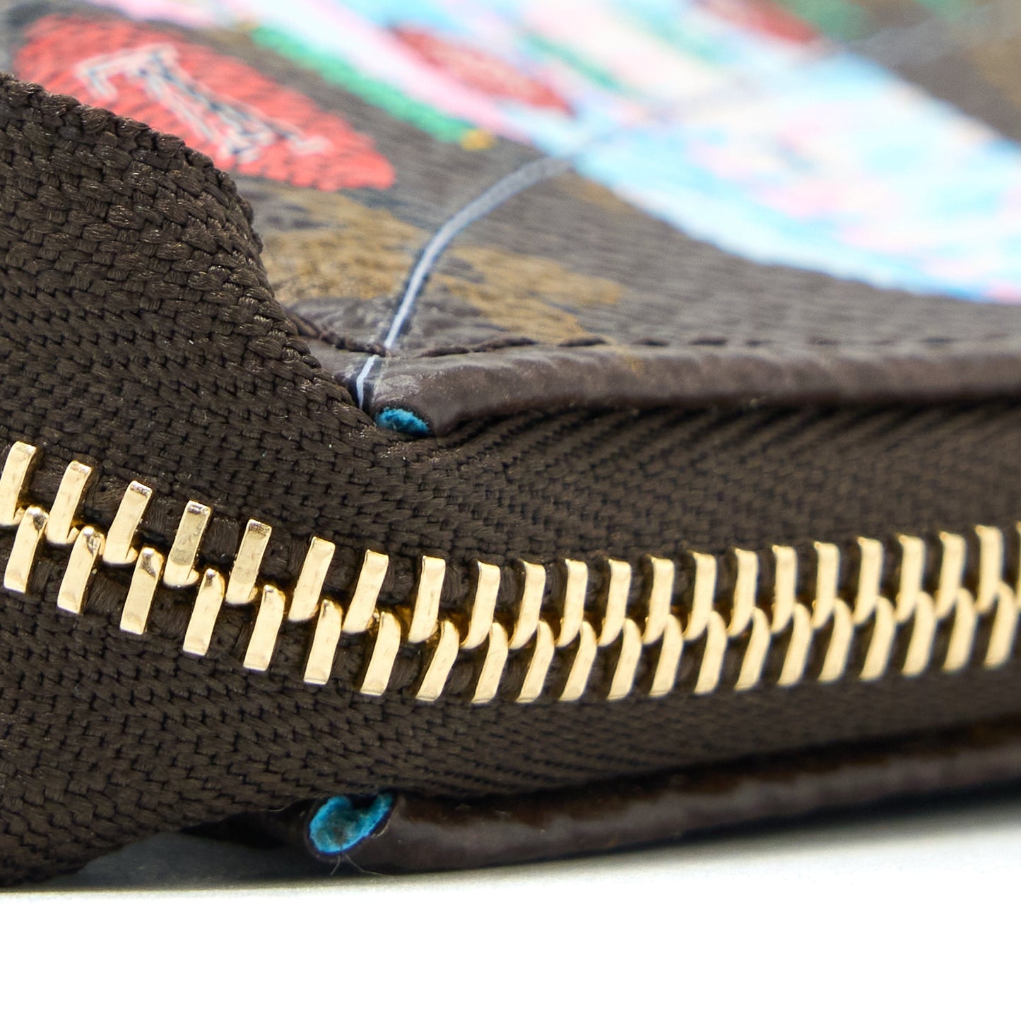Louis Vuitton Mini Pochette Accessories Monogram Canvas/Blue