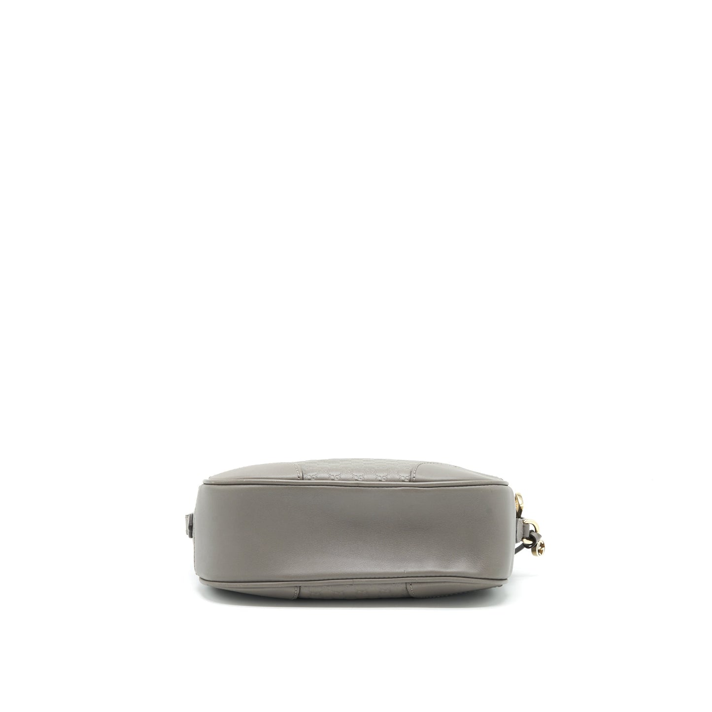 Gucci Guccissima Crossbody Purse Grey