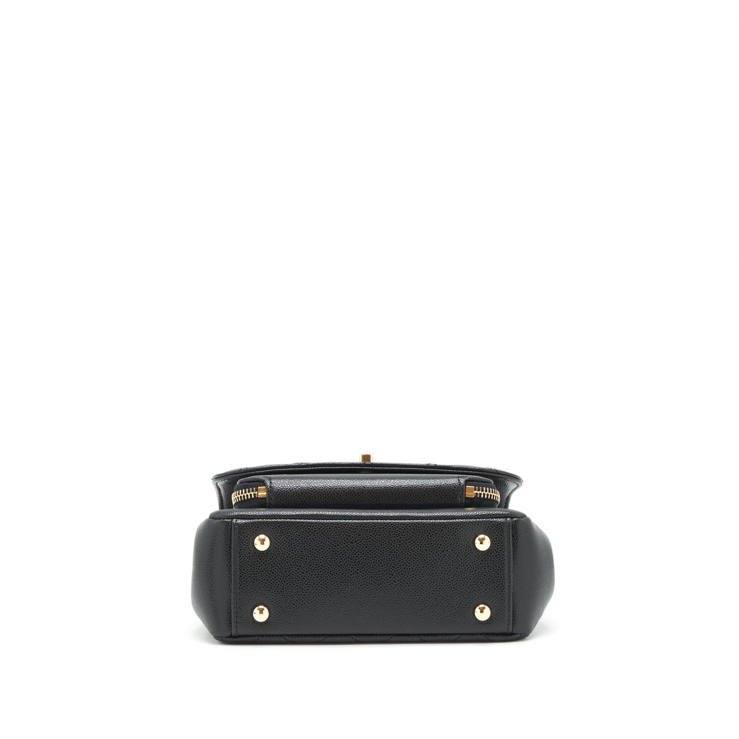 Chanel Small Business Affinity Caviar Black LGHW (Microchip)
