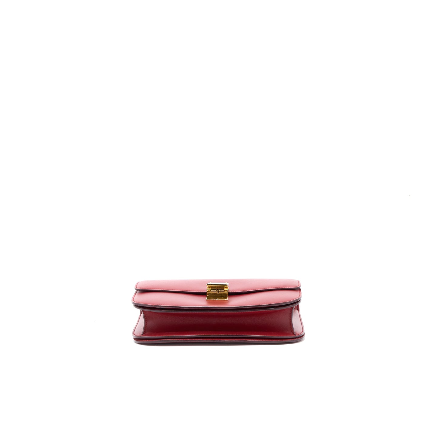 Celine Medium Classic Box Calfskin Red