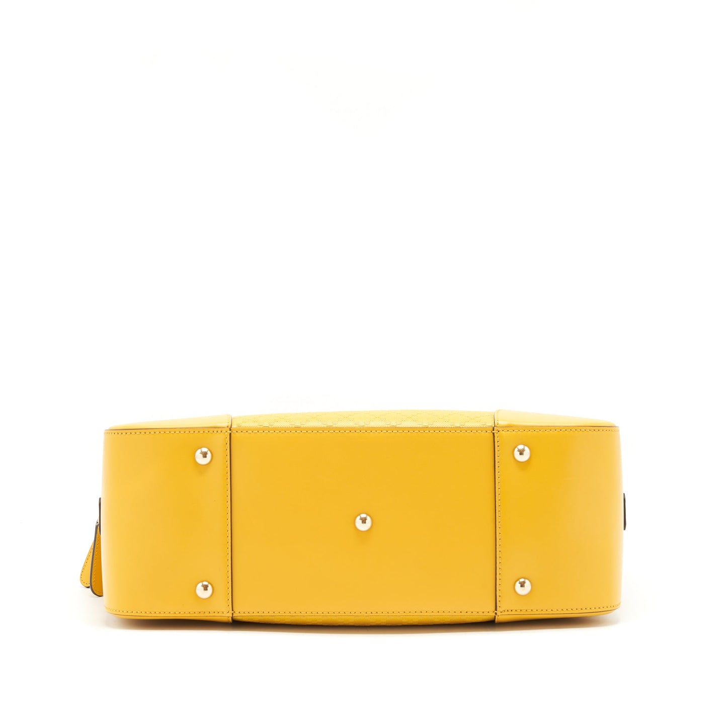 Gucci Large Bowling Purse Yellow