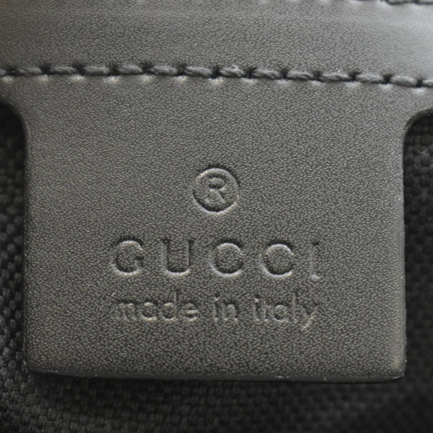 GUCCI GG Supreme Canvas Square Messenger Bag Black 474137