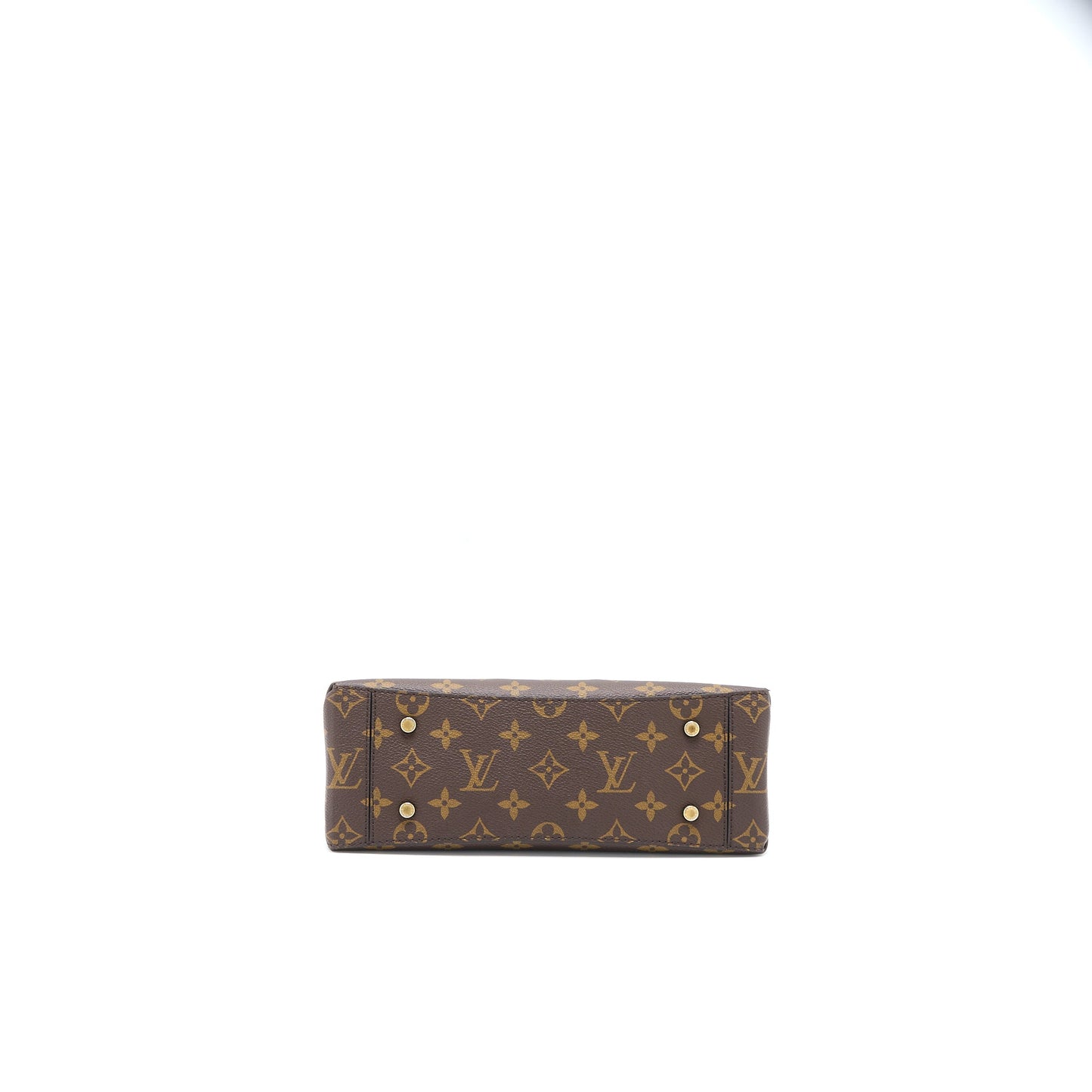 Louis Vuitton One Handle Flap Purse Monogram Canvas/Black