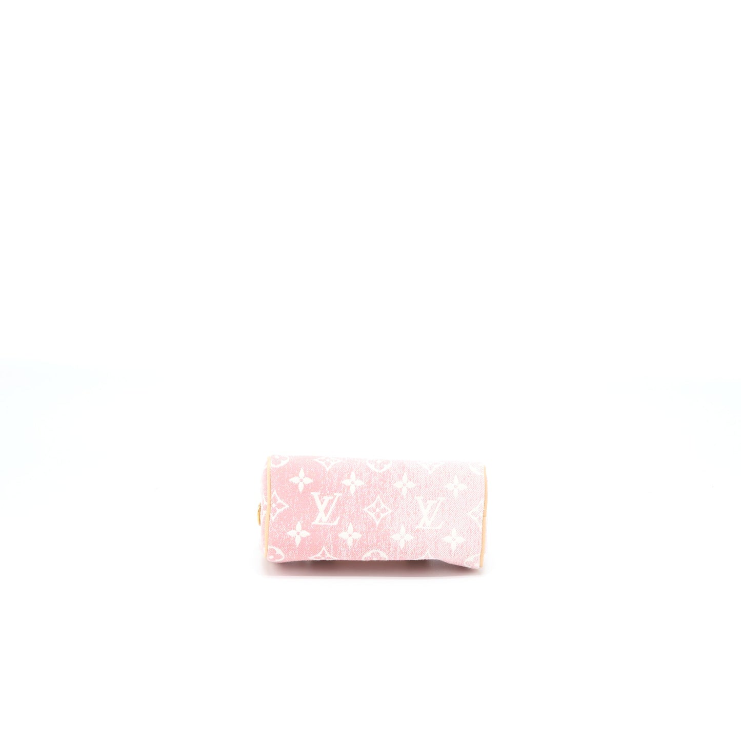 Louis Vuitton Nano Speedy Monogram Jacquard Denim Pink (New Version)