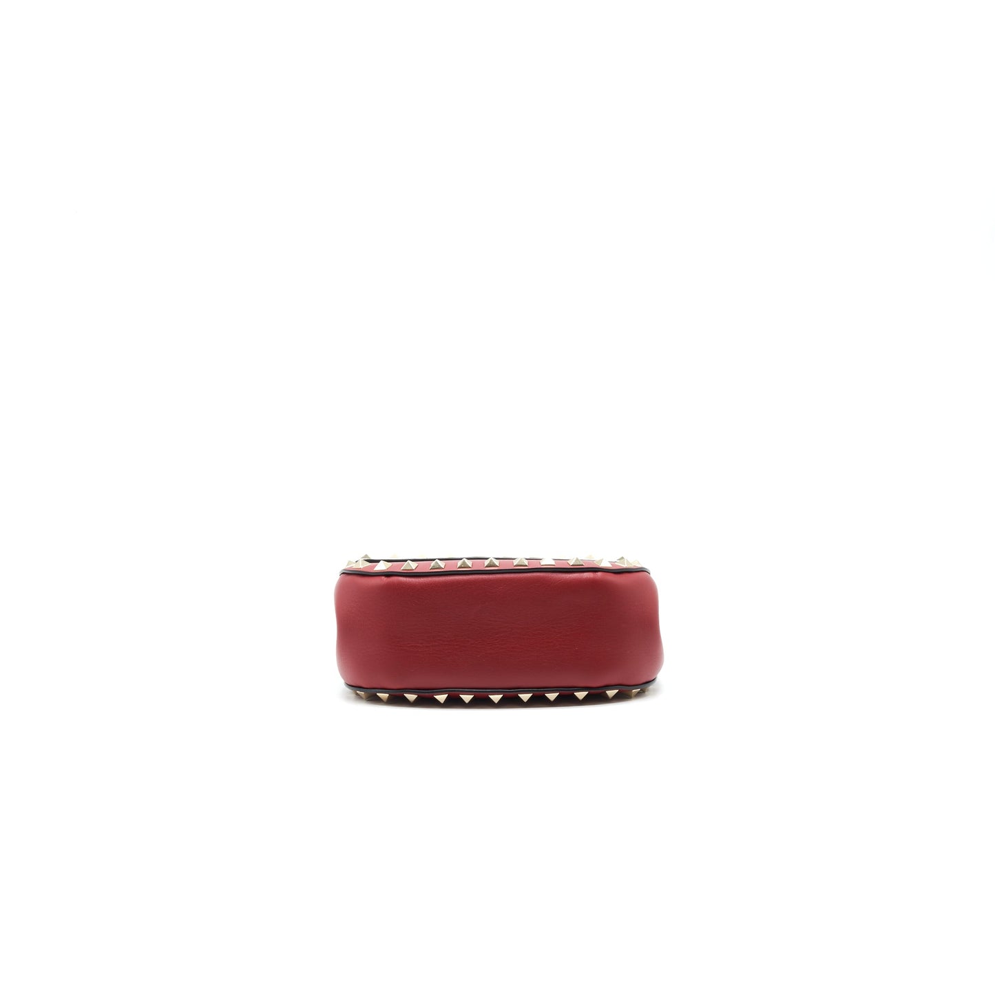 Valentino Rockstud Small Saddle Purse In
