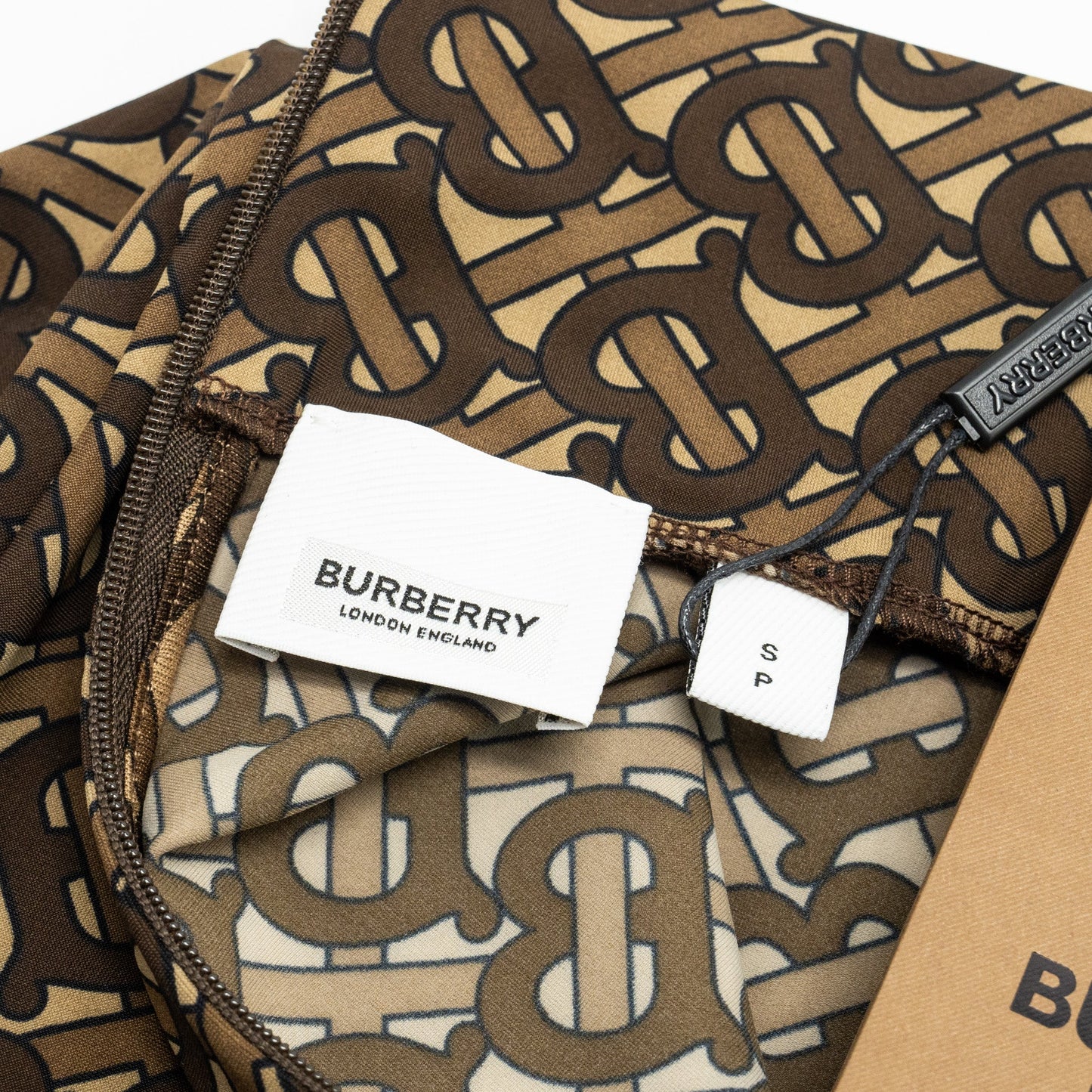 Burberry Size Small Trancura Monogram Top Brown
