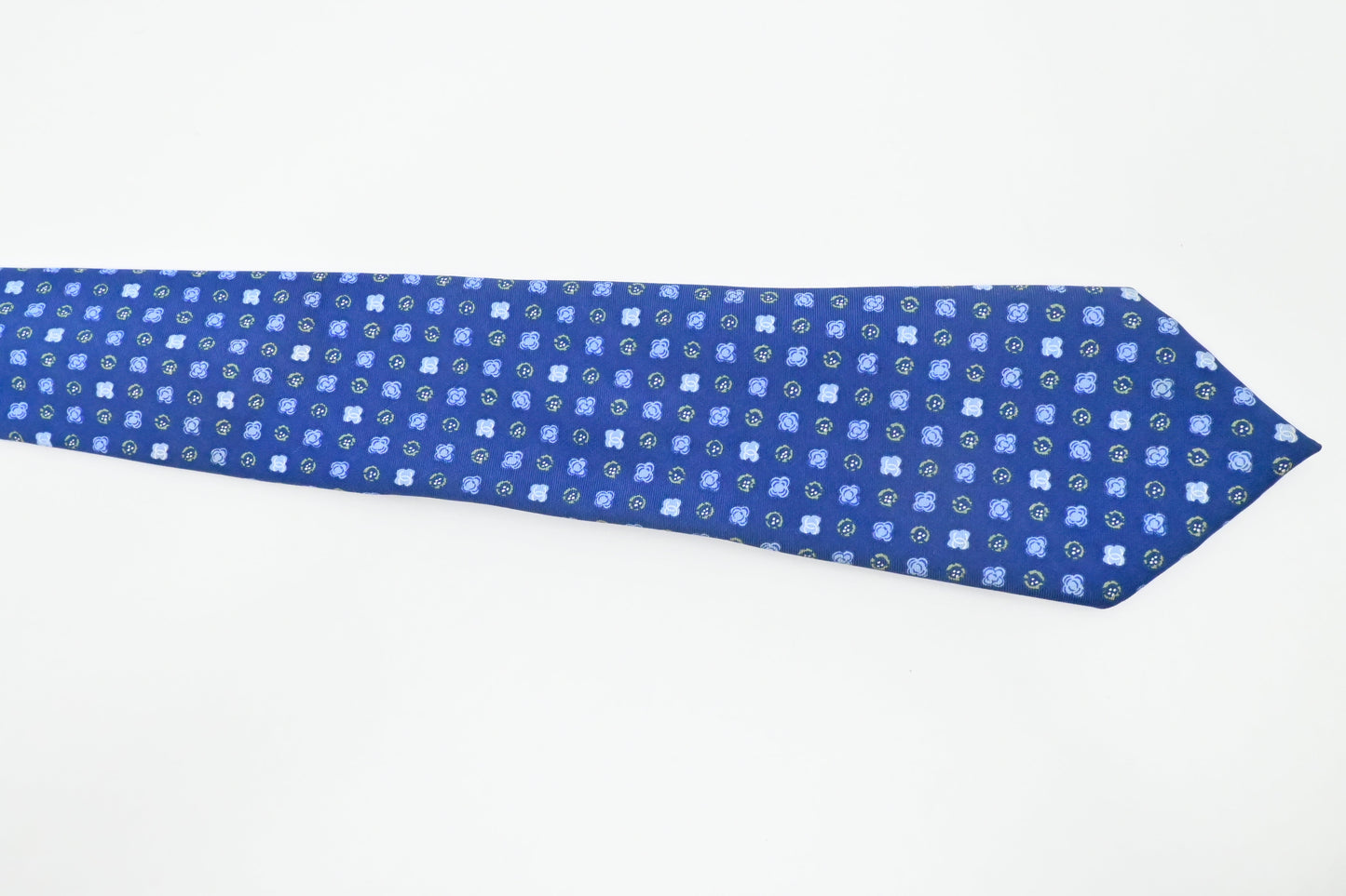Chanel Tie in Blue Silk