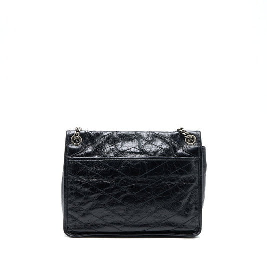 Saint Laurent/ Medium Niki Purse Calfskin Black